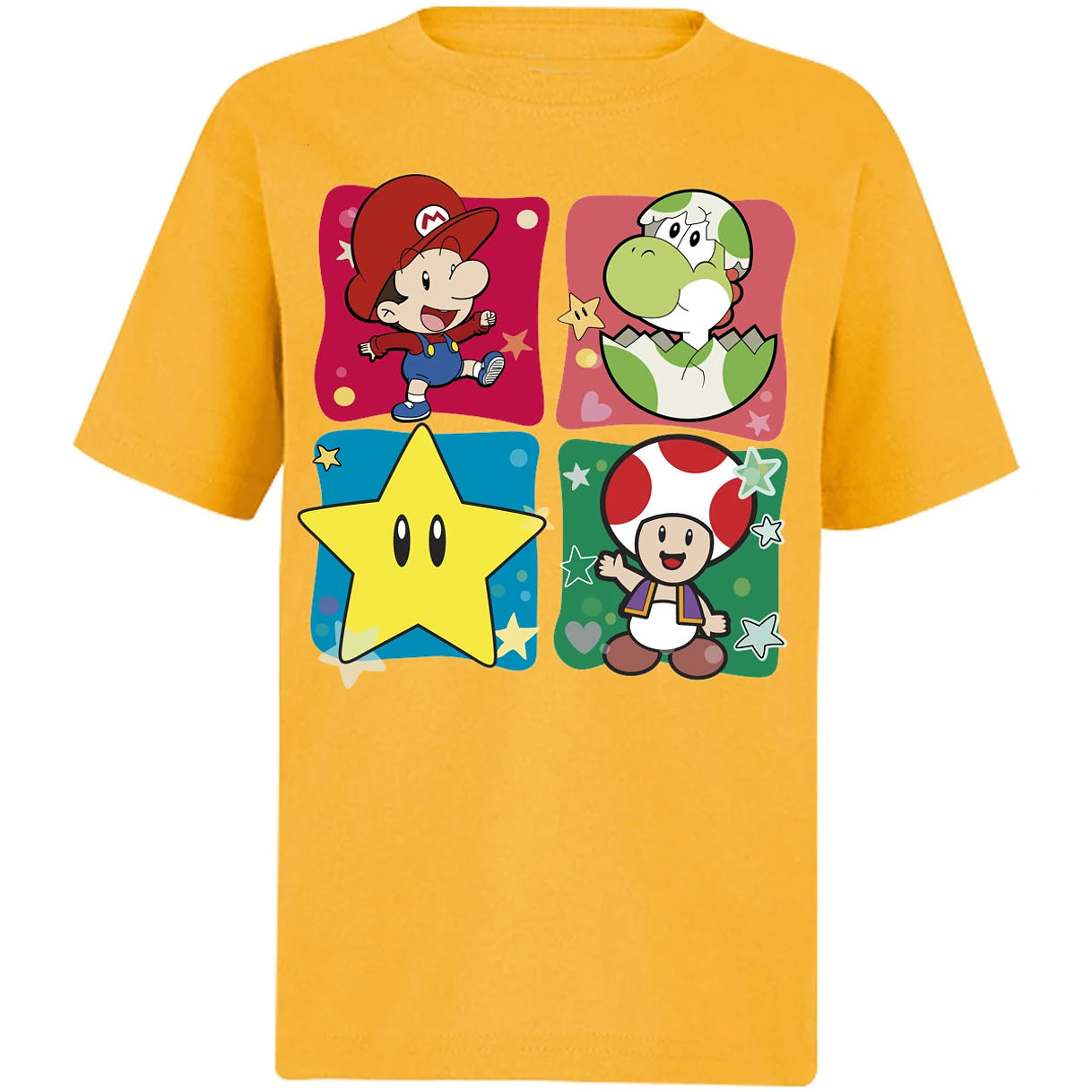 Playera Mario Bros Baby Mario para Niño 8