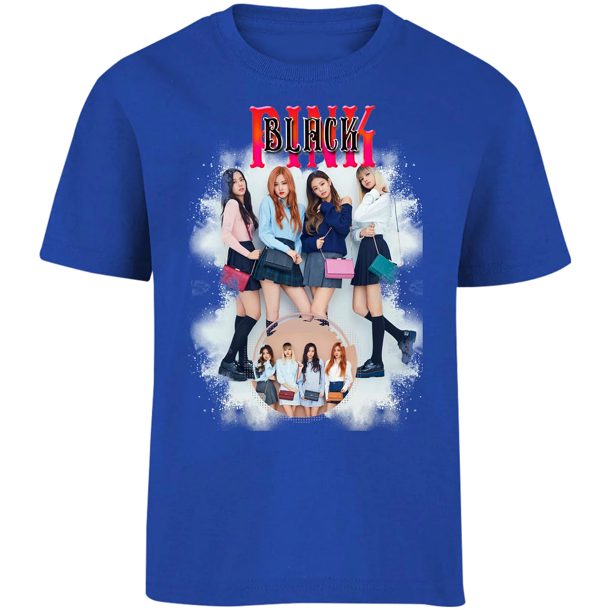 Playera Musica Black Pink Sublimation para Niño 10