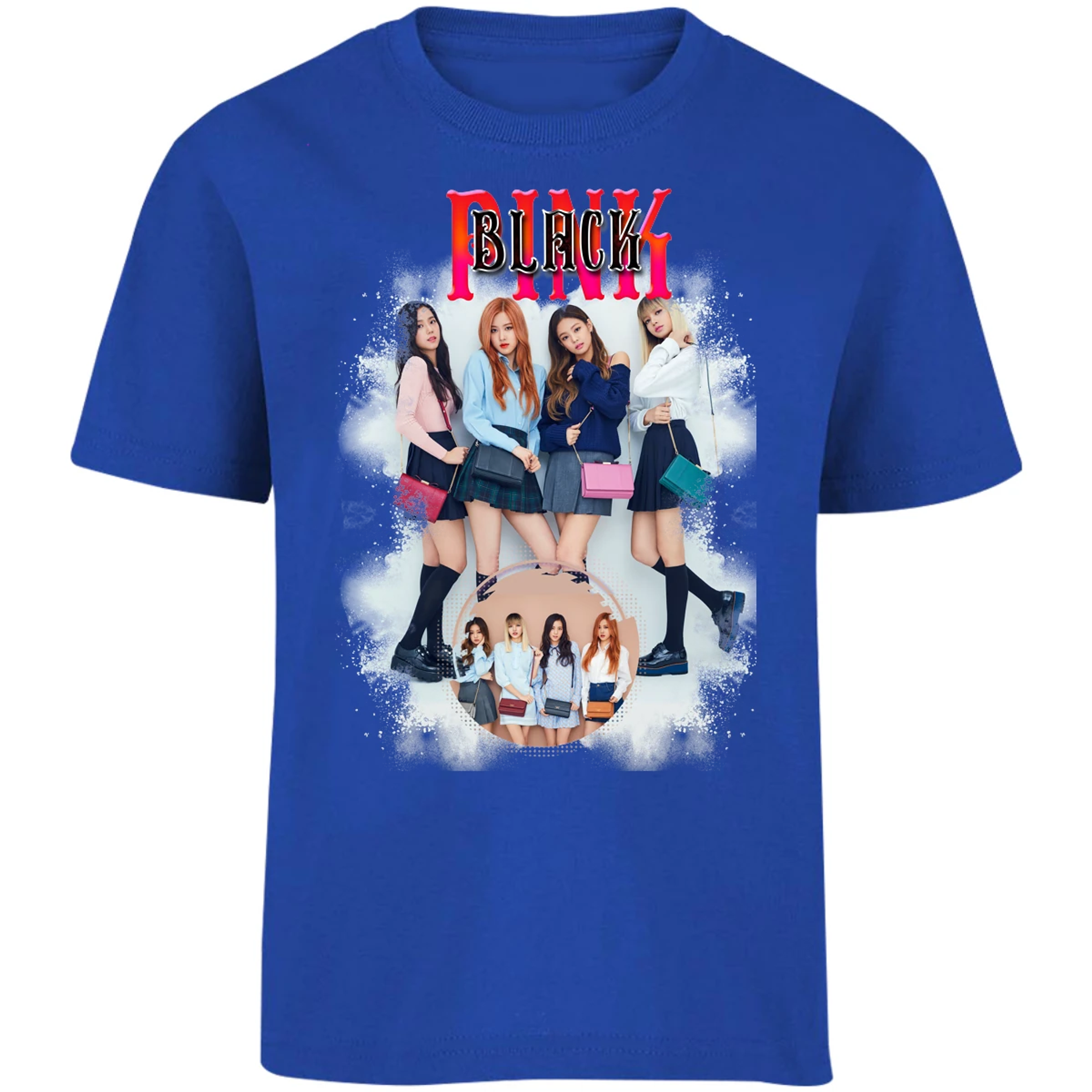 Playera Musica Black Pink Sublimation para Niño 10