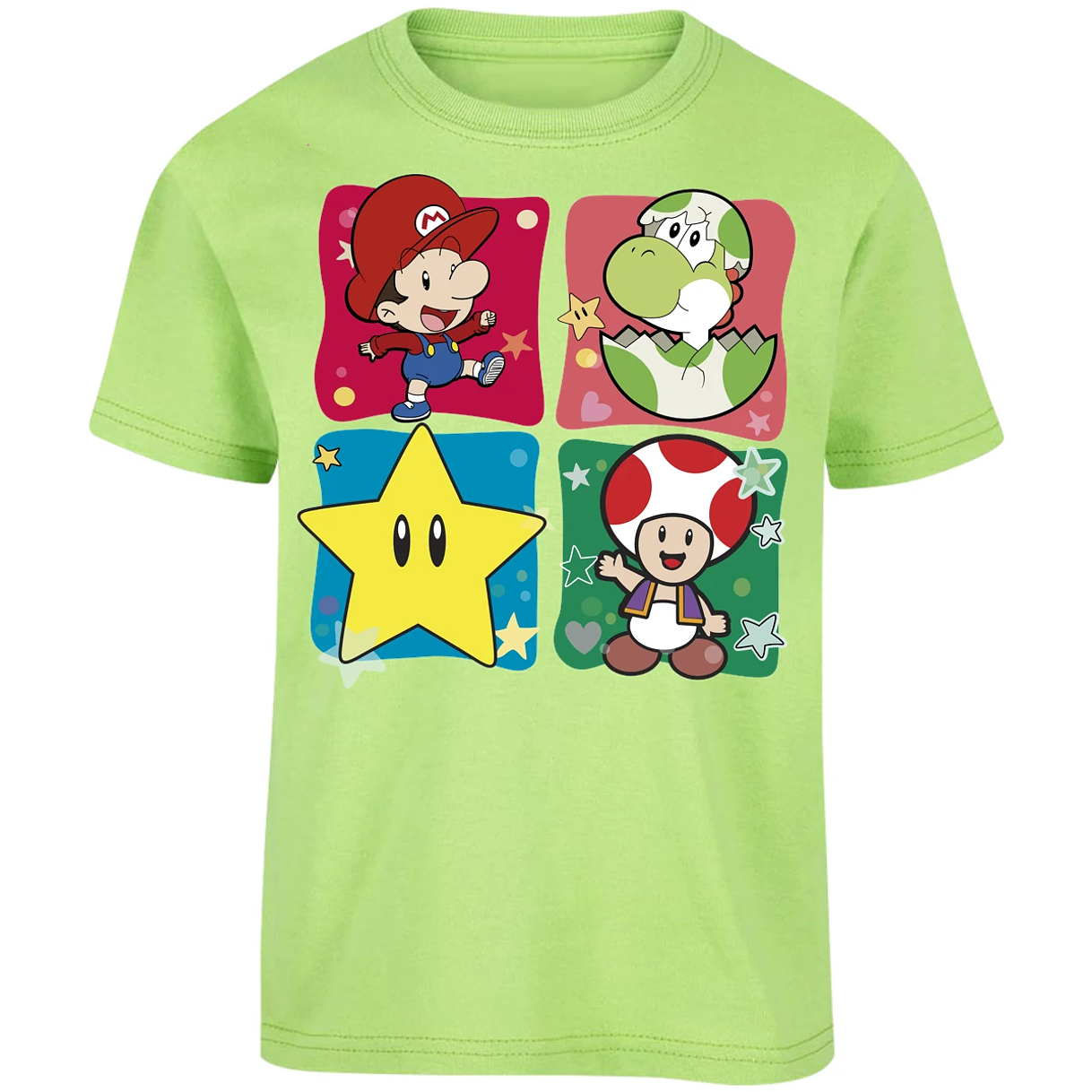 Playera Mario Bros Baby Mario para Niño 13