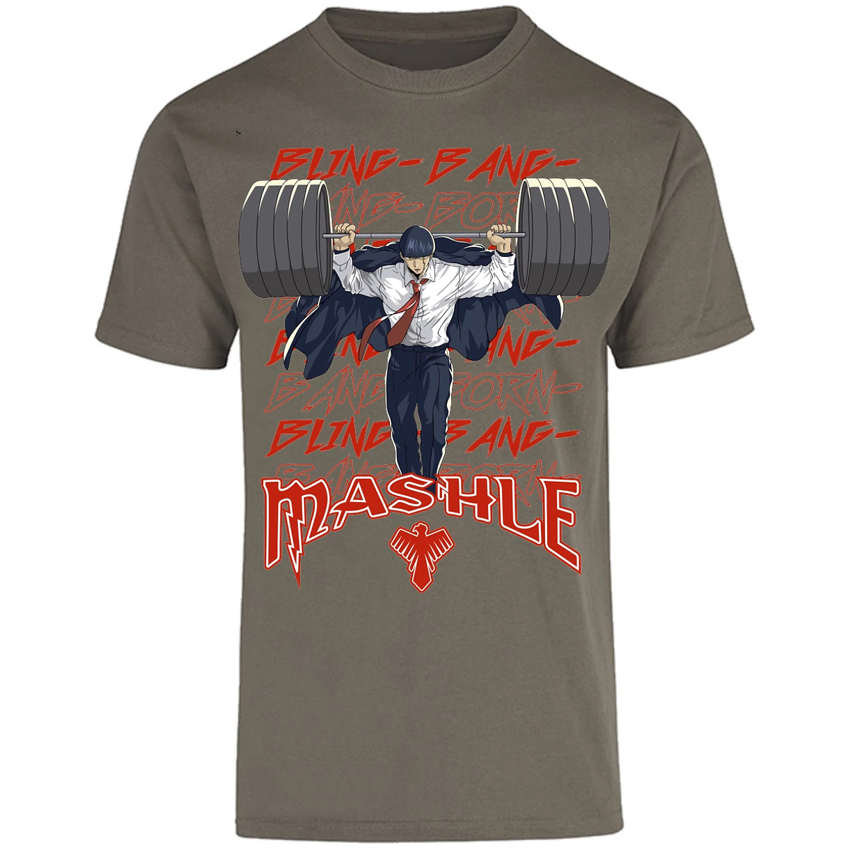 Playera Mashle Mashle Anime para Adulto 24