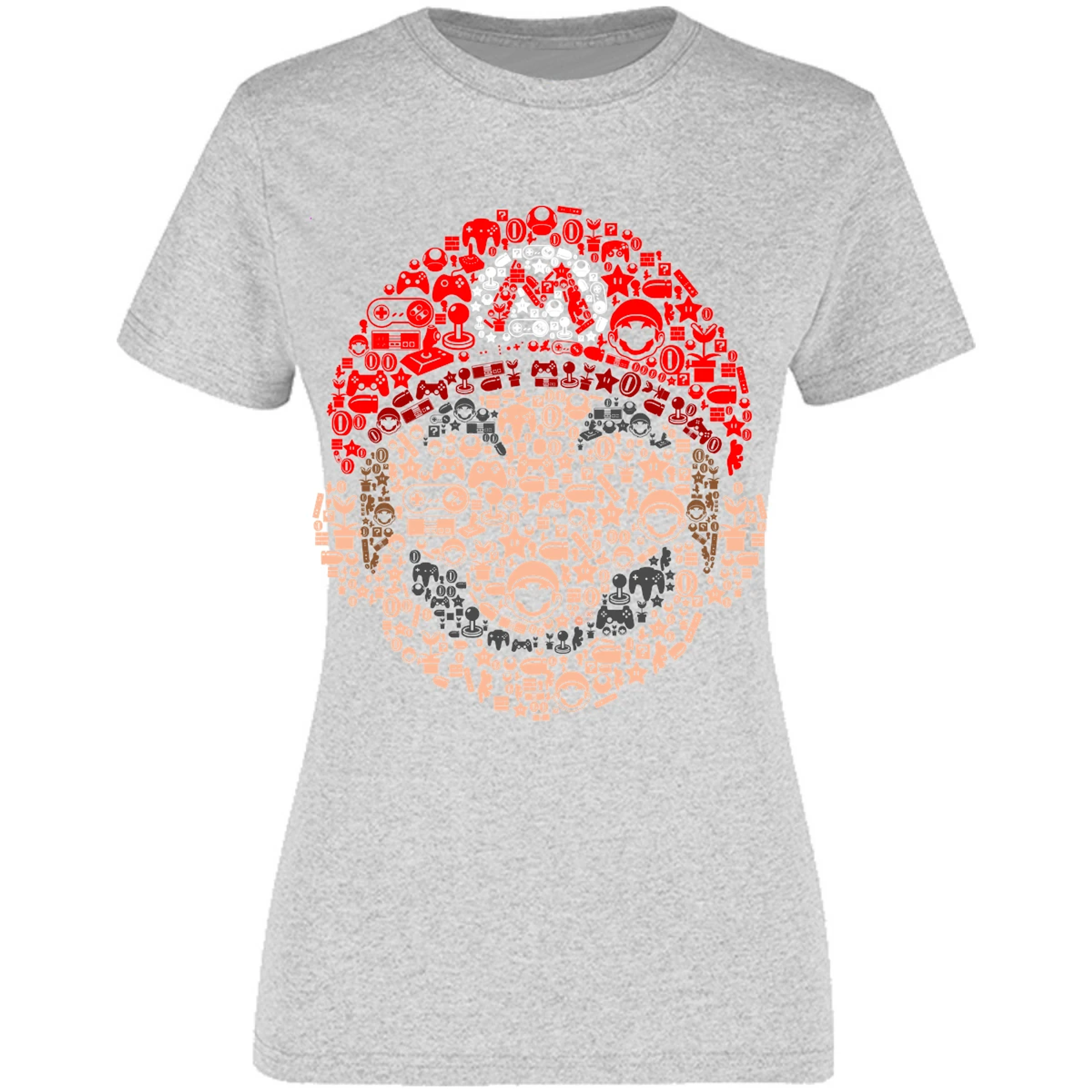 Blusa Mario Bros Mario Bros Iconos Blusa para Mujer 14