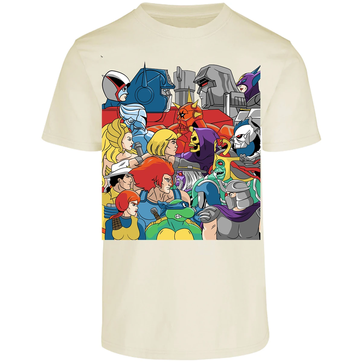 Playera Masters Of The Universe Heroes Y Villanos Retro para Adulto 17