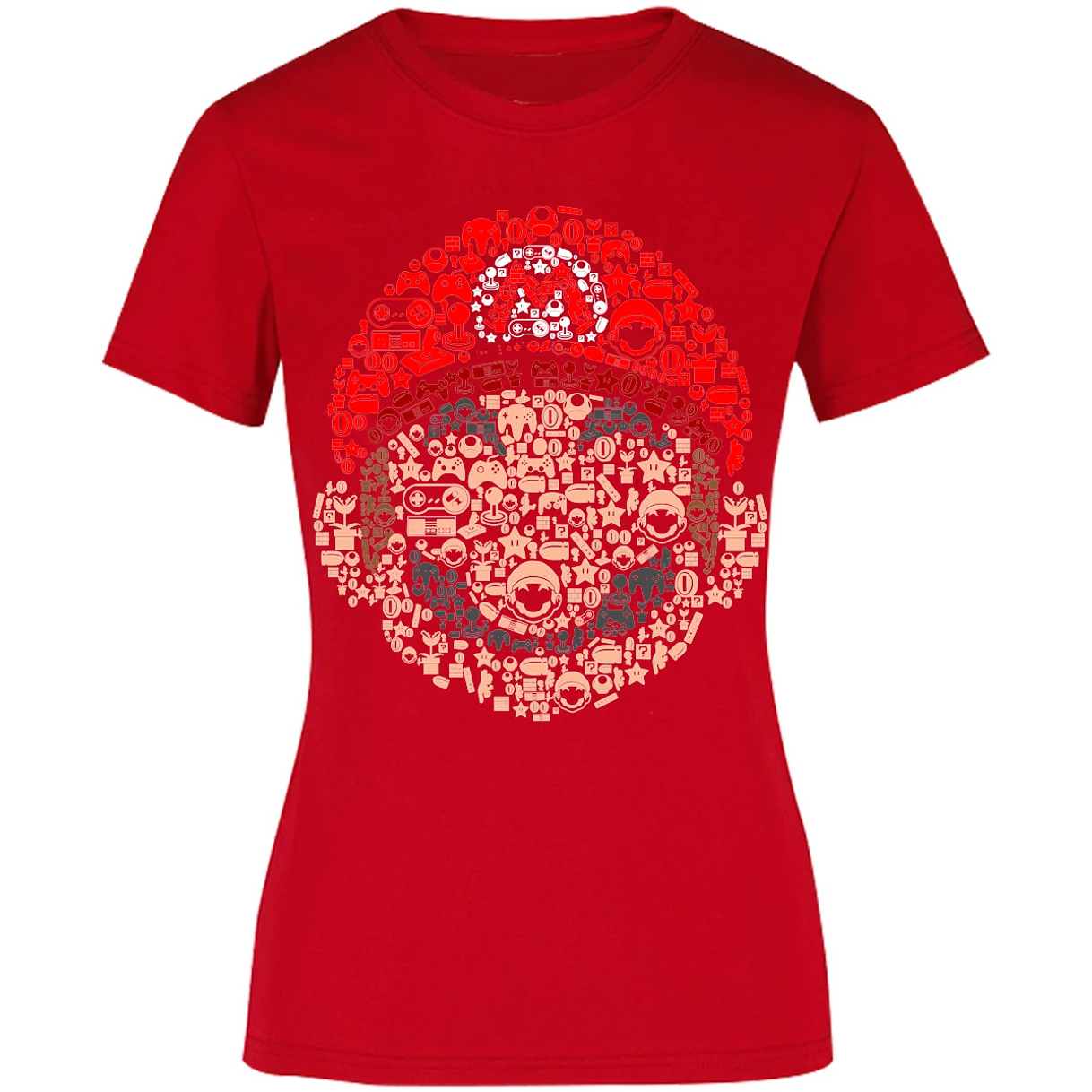 Blusa Mario Bros Mario Bros Iconos Blusa para Mujer 4