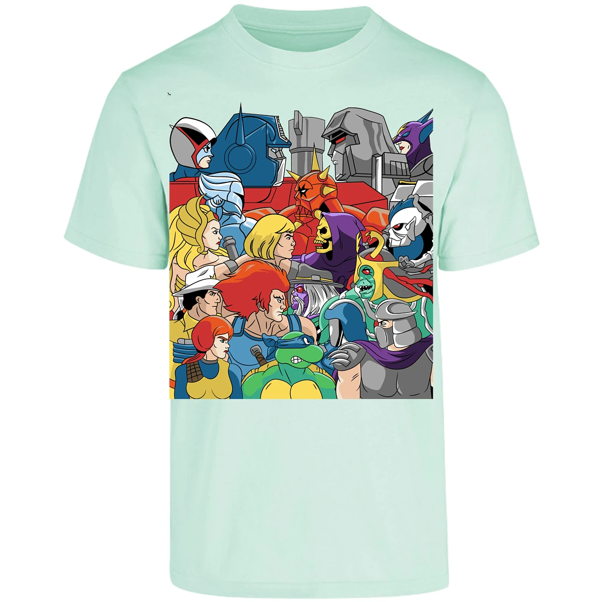Playera Masters Of The Universe Heroes Y Villanos Retro para Adulto 20