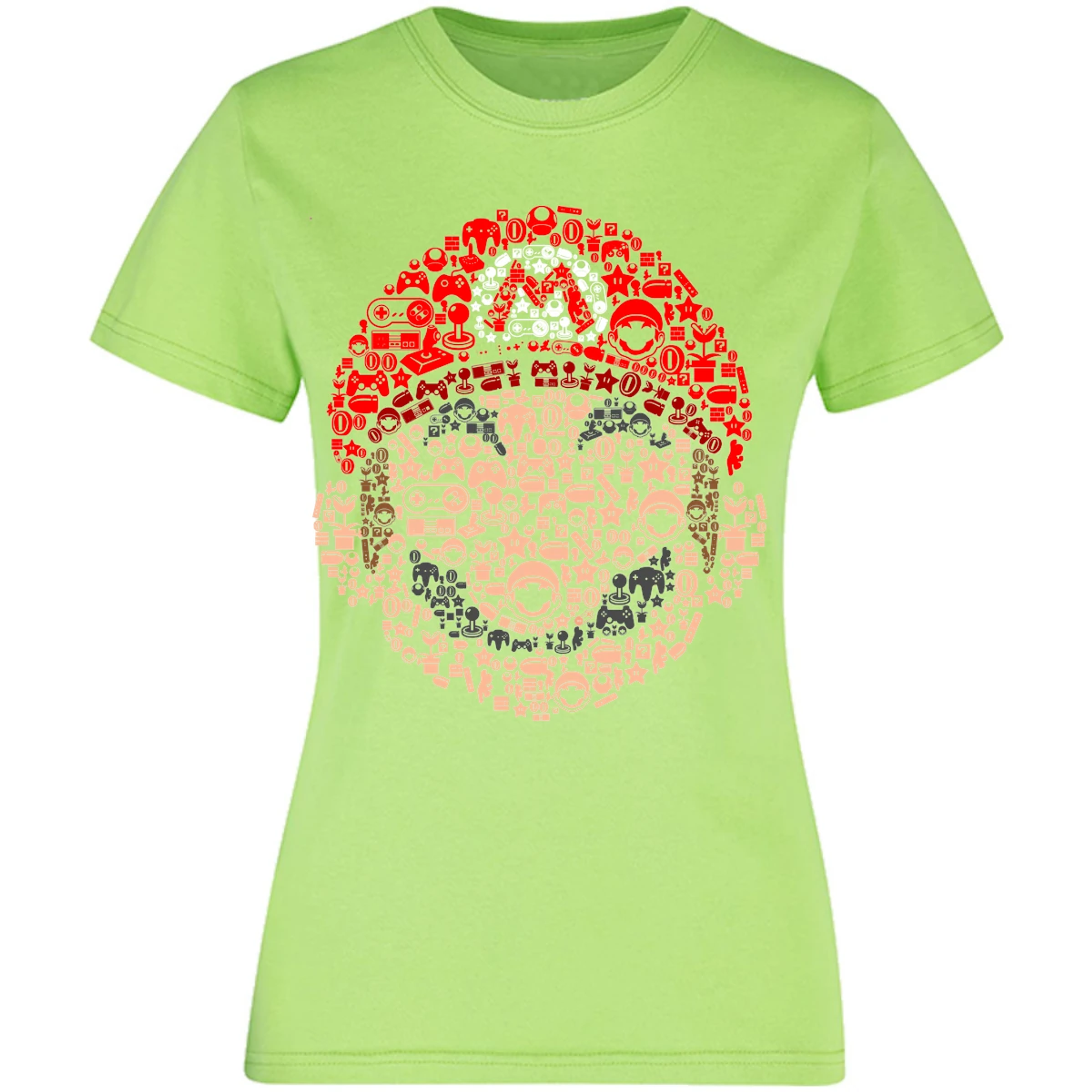 Blusa Mario Bros Mario Bros Iconos Blusa para Mujer 8