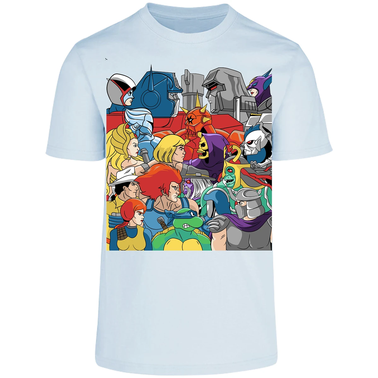 Playera Masters Of The Universe Heroes Y Villanos Retro para Adulto 26