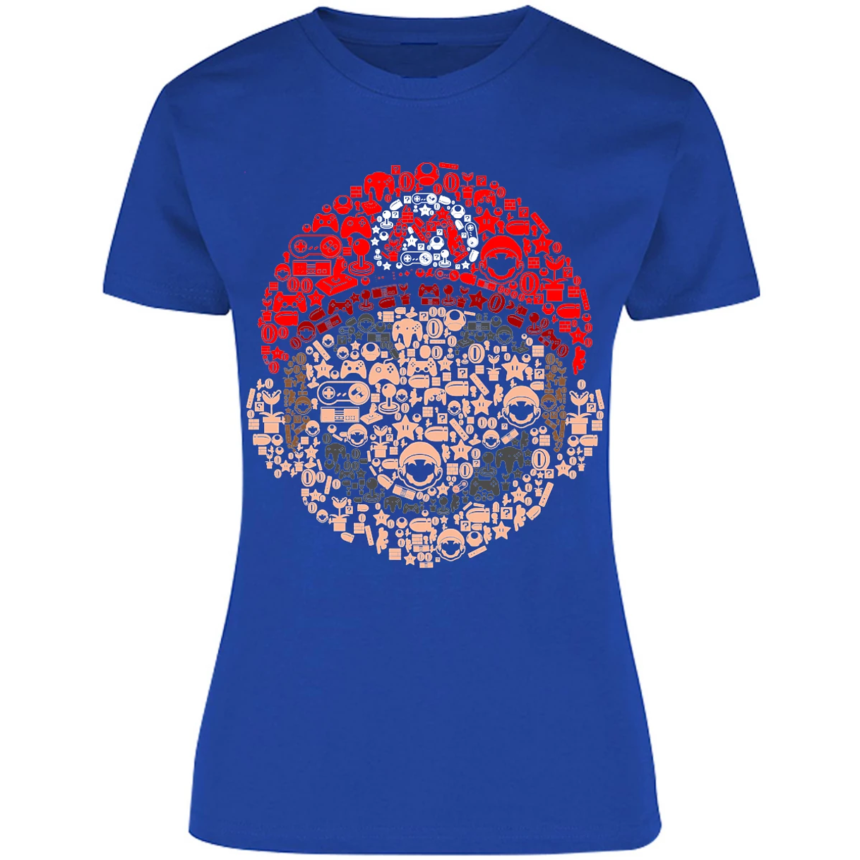 Blusa Mario Bros Mario Bros Iconos Blusa para Mujer 7