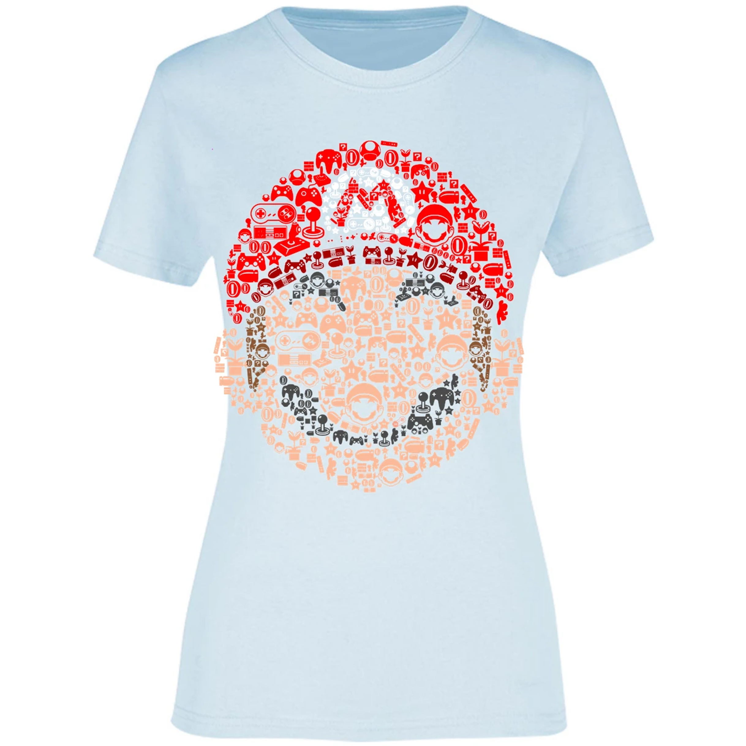 Blusa Mario Bros Mario Bros Iconos Blusa para Mujer 9