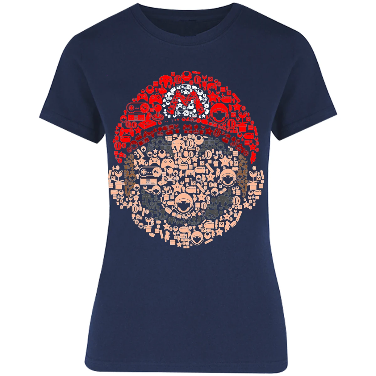 Blusa Mario Bros Mario Bros Iconos Blusa para Mujer 13