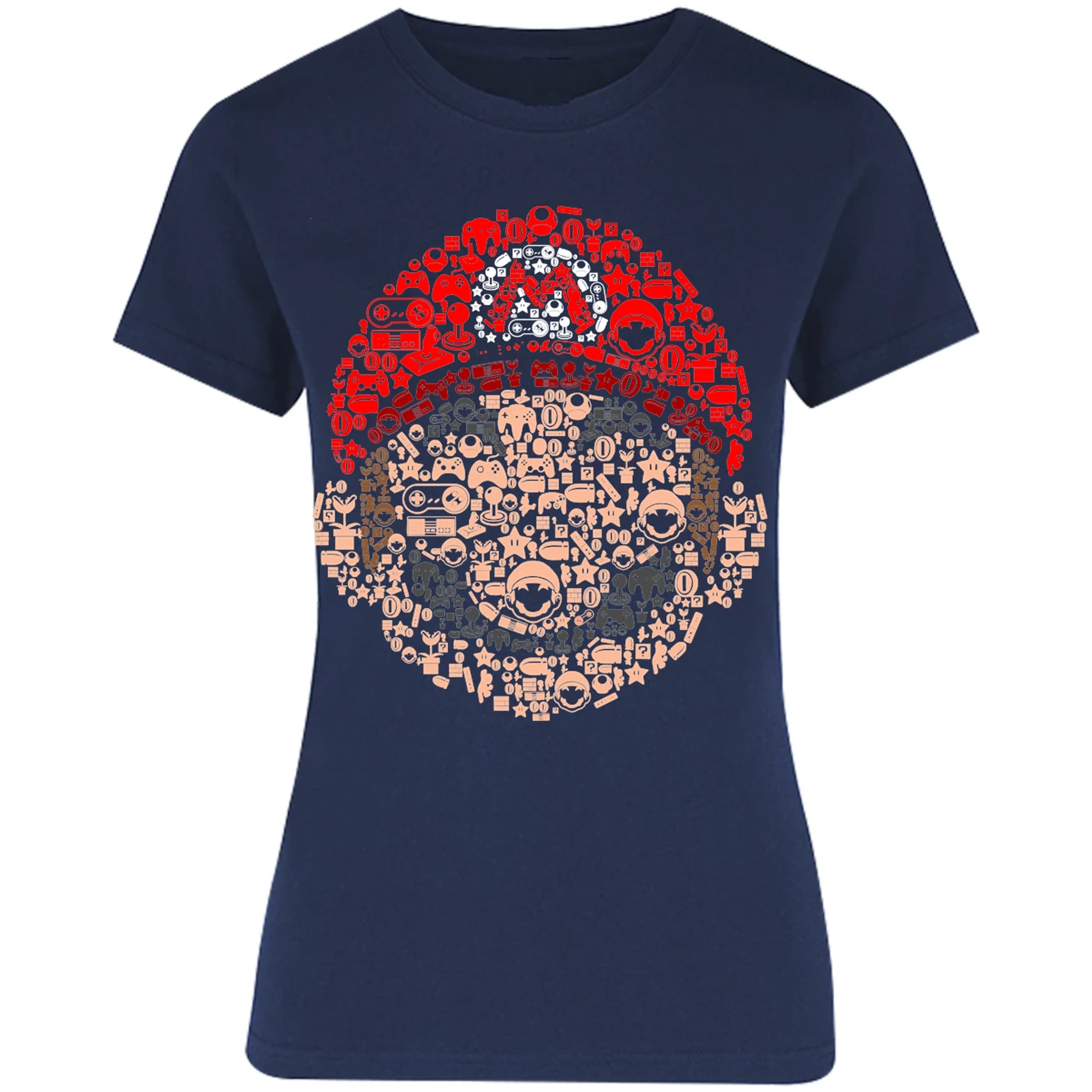 Blusa Mario Bros Mario Bros Iconos Blusa para Mujer 13
