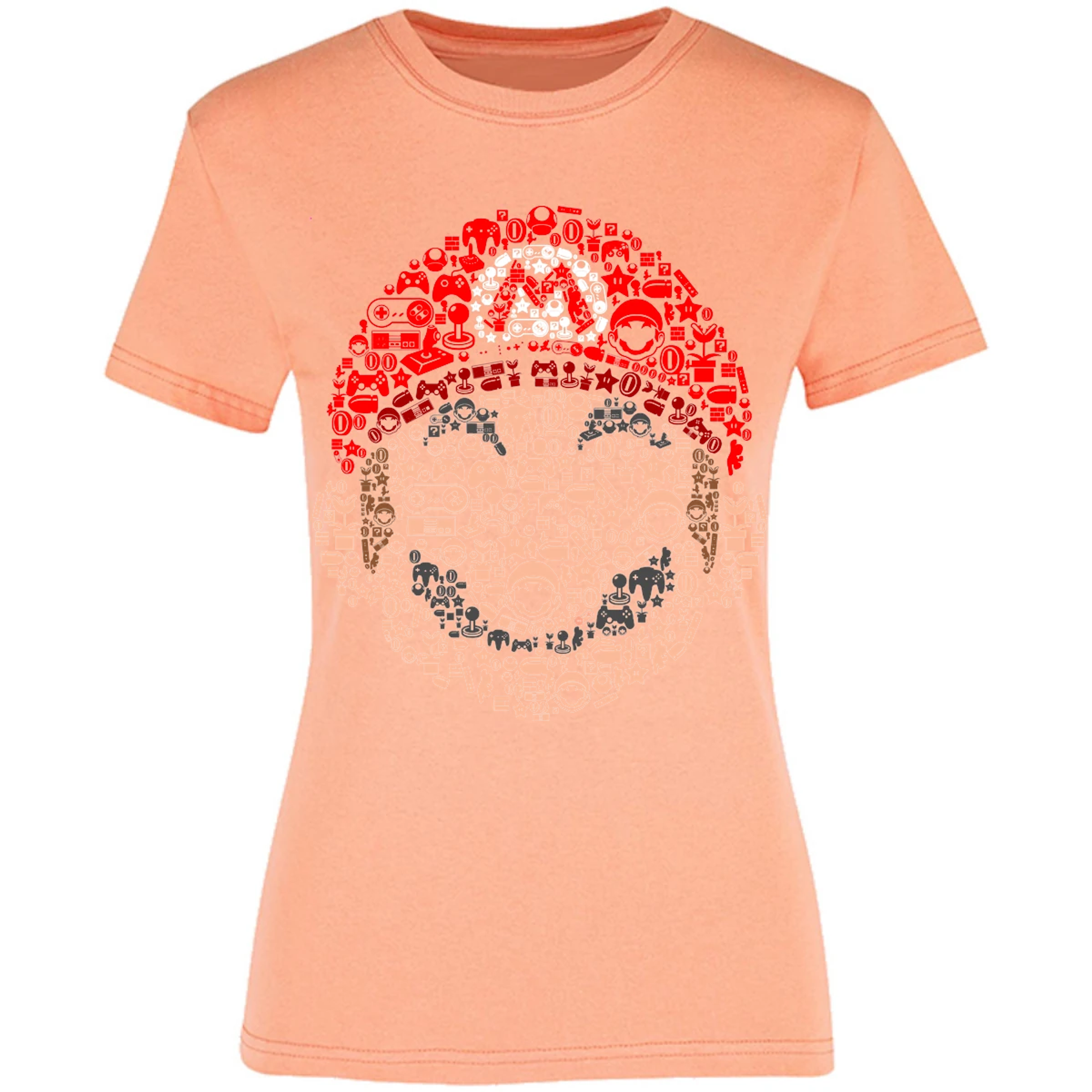 Blusa Mario Bros Mario Bros Iconos Blusa para Mujer 15