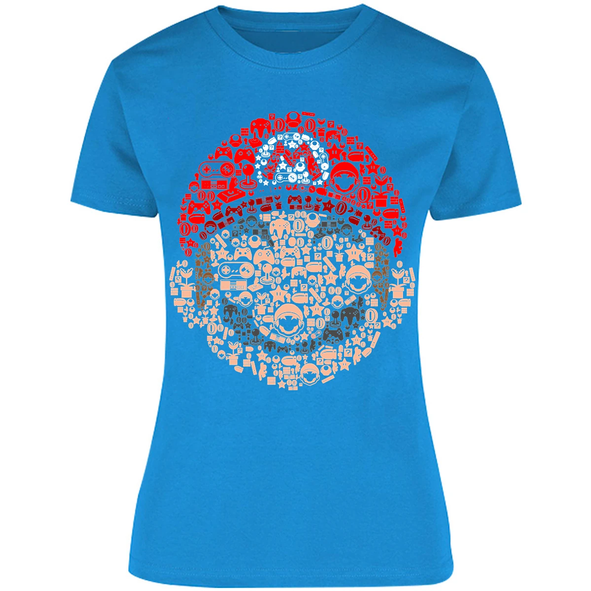 Blusa Mario Bros Mario Bros Iconos Blusa para Mujer 17