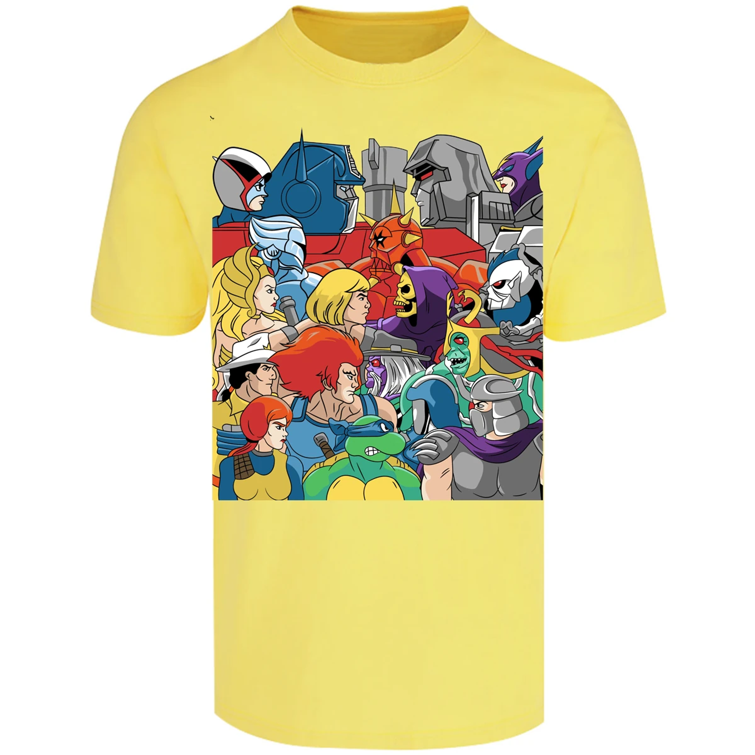 Playera Masters Of The Universe Heroes Y Villanos Retro para Adulto 13