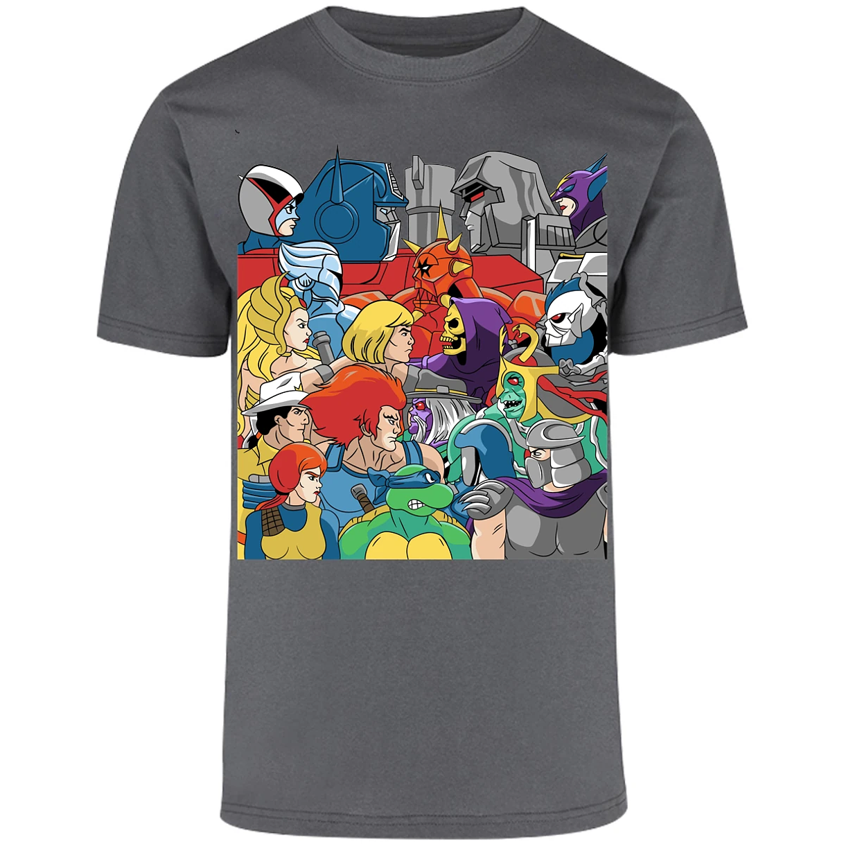 Playera Masters Of The Universe Heroes Y Villanos Retro para Adulto 2