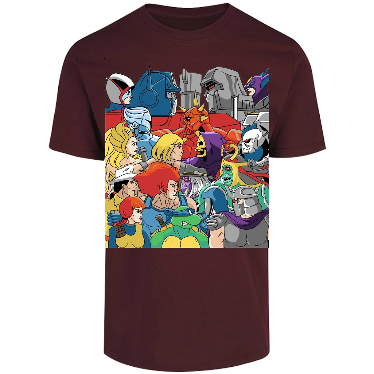 Playera Masters Of The Universe Heroes Y Villanos Retro para Adulto 5