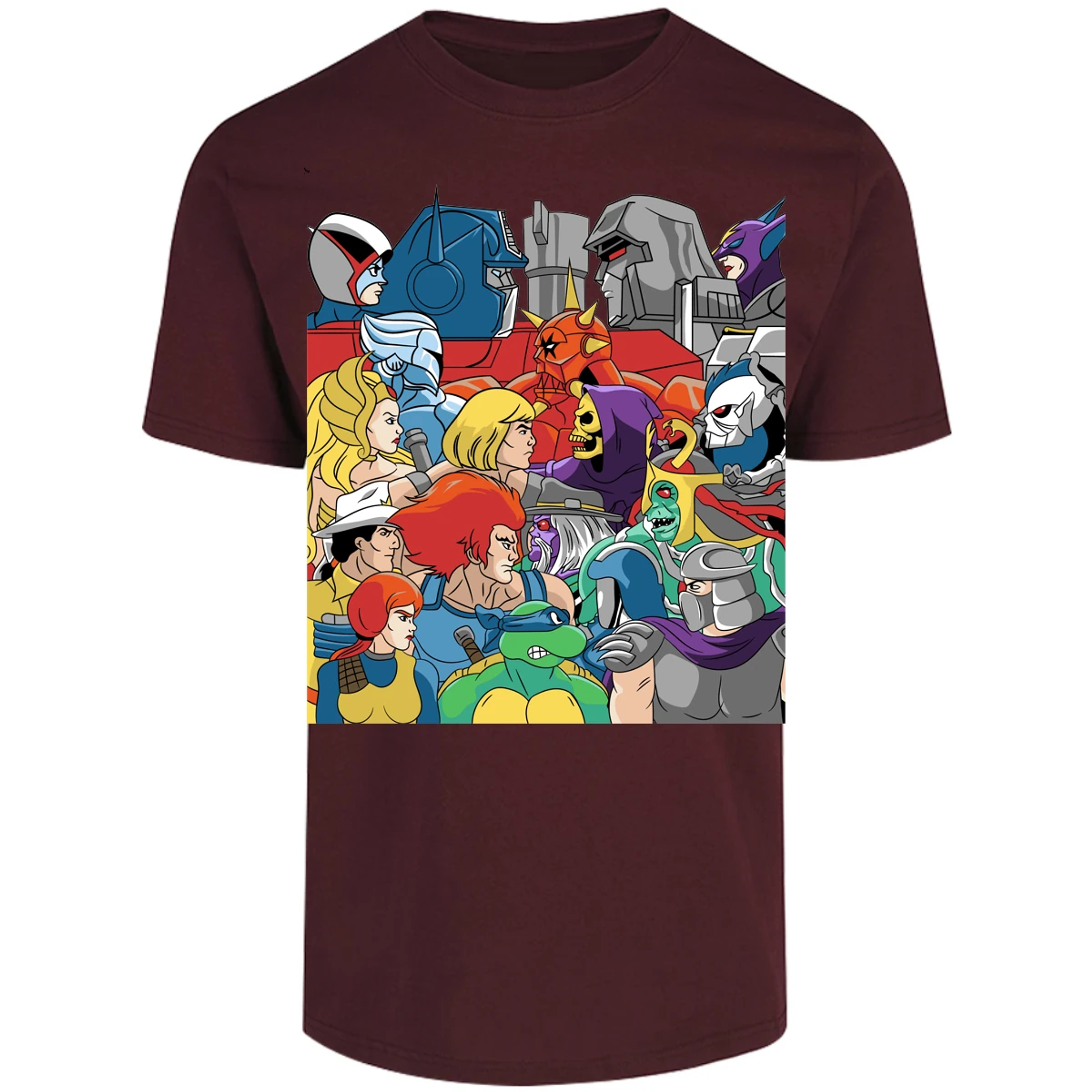 Playera Masters Of The Universe Heroes Y Villanos Retro para Adulto 5