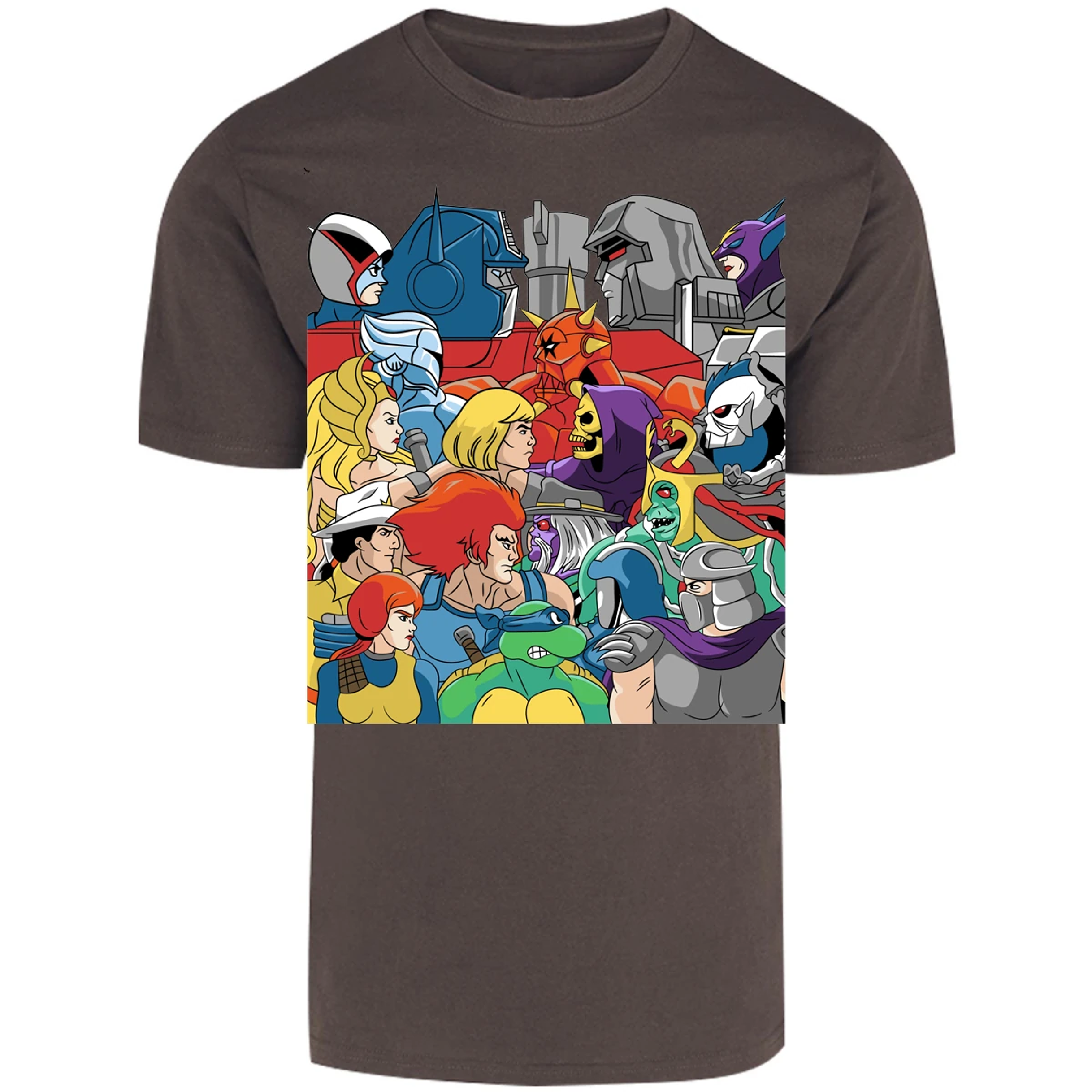 Playera Masters Of The Universe Heroes Y Villanos Retro para Adulto 19