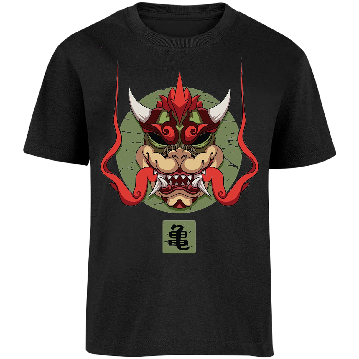 Playera Mario Bros Bowser Samurai para Niño 8