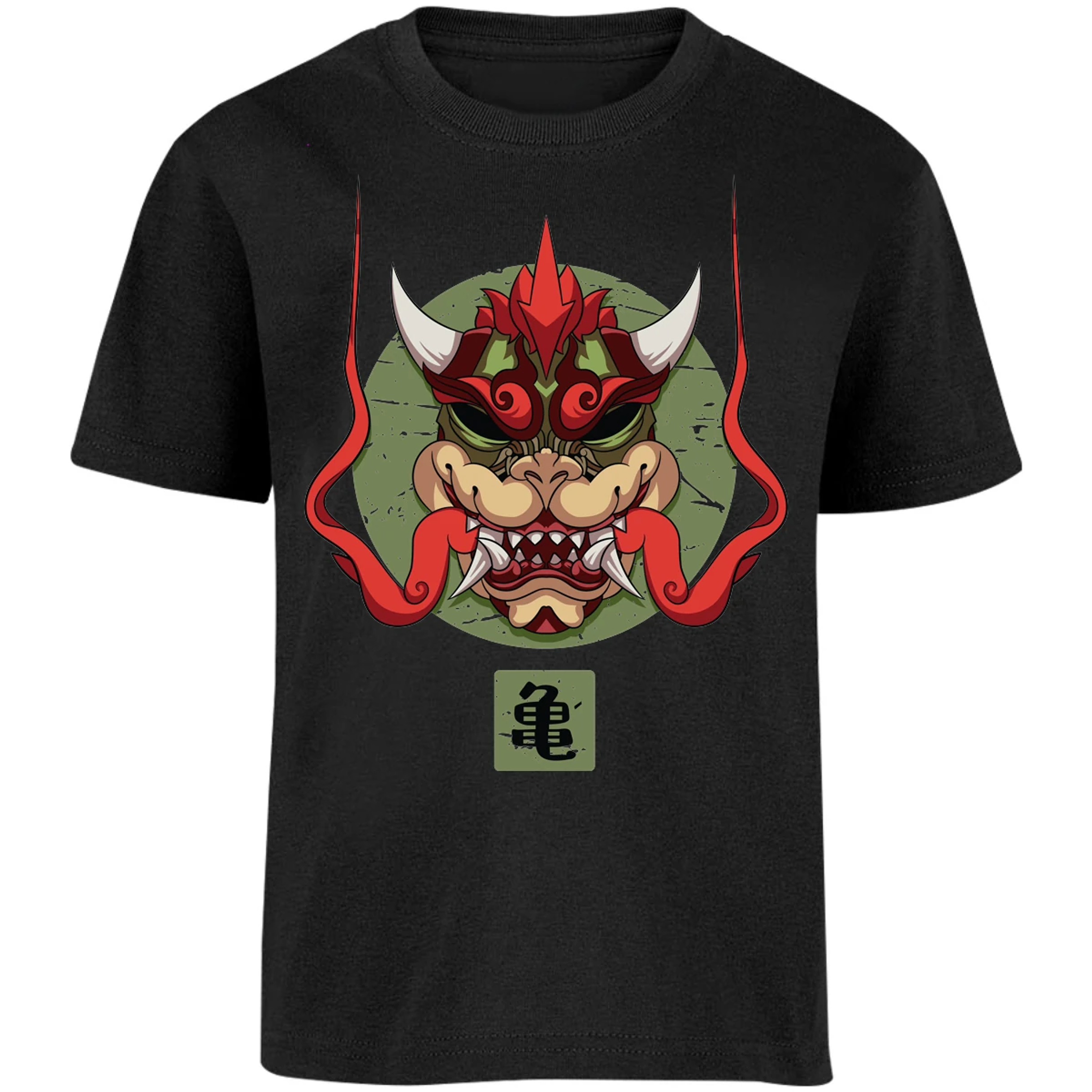Playera Mario Bros Bowser Samurai para Niño 8