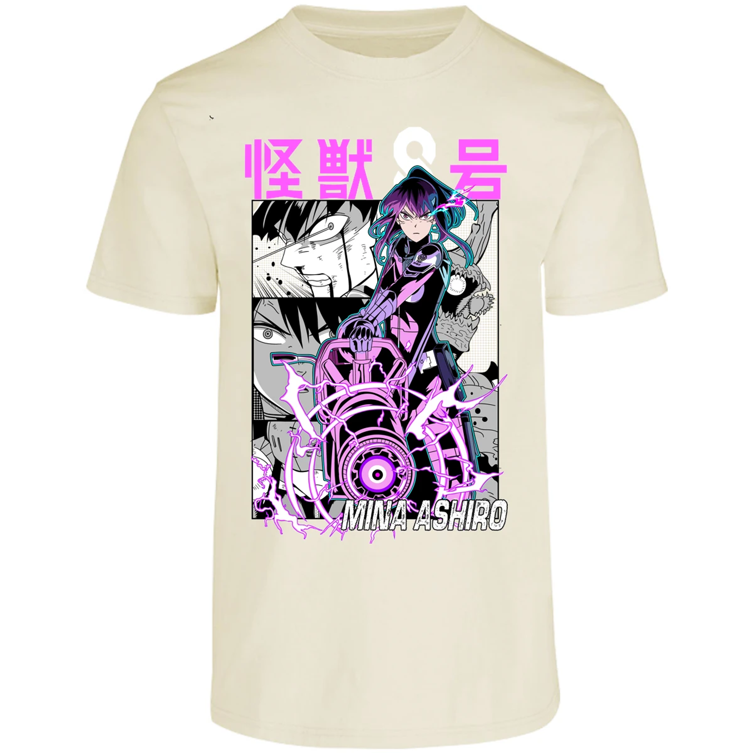 Playera Kaiju 8 Mina Ashiro Anime para Adulto 29