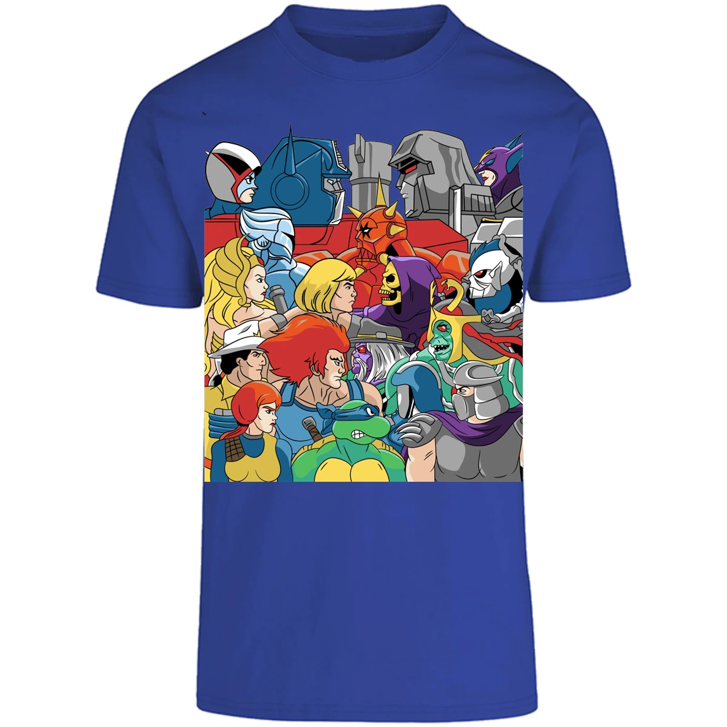 Playera Masters Of The Universe Heroes Y Villanos Retro para Adulto 14
