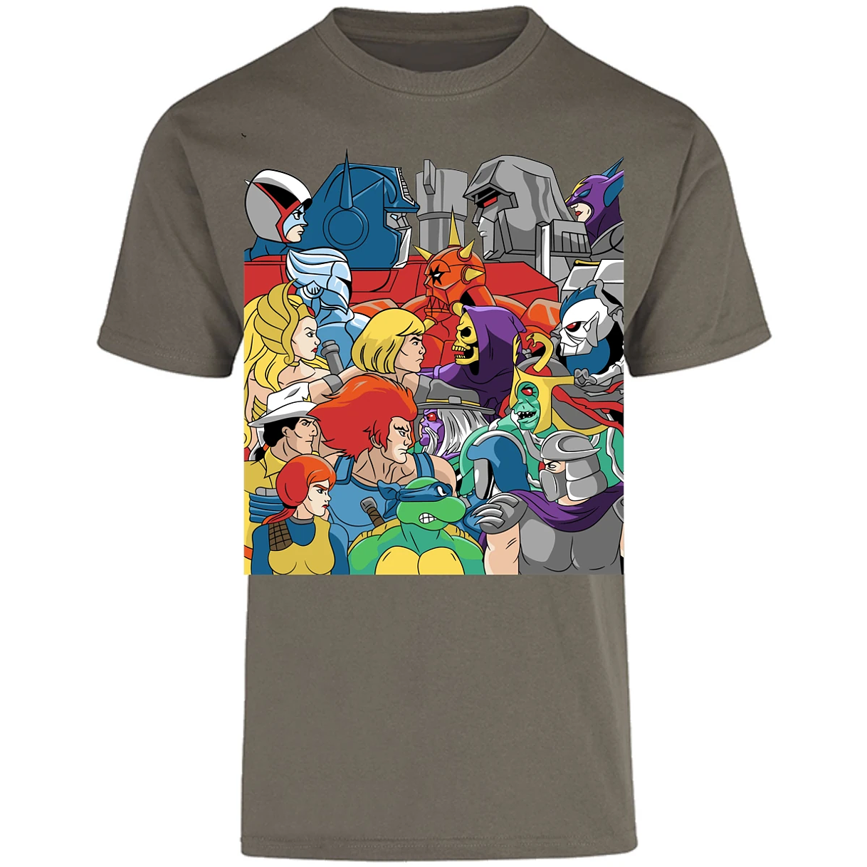 Playera Masters Of The Universe Heroes Y Villanos Retro para Adulto 18