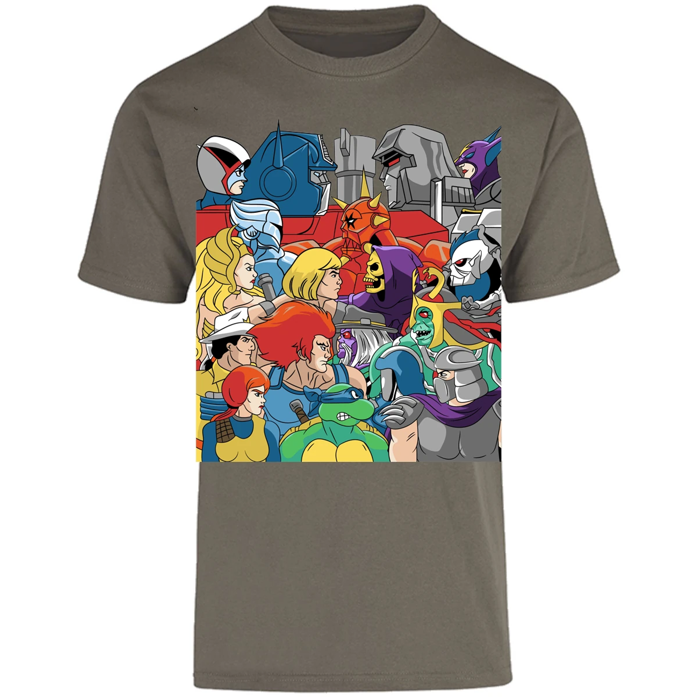 Playera Masters Of The Universe Heroes Y Villanos Retro para Adulto 18