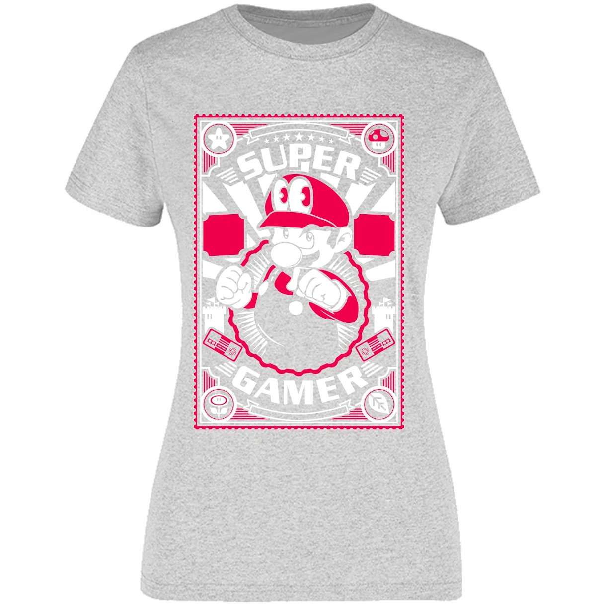 Blusa Mario Bros Mario Gamer Blusa para Mujer 2