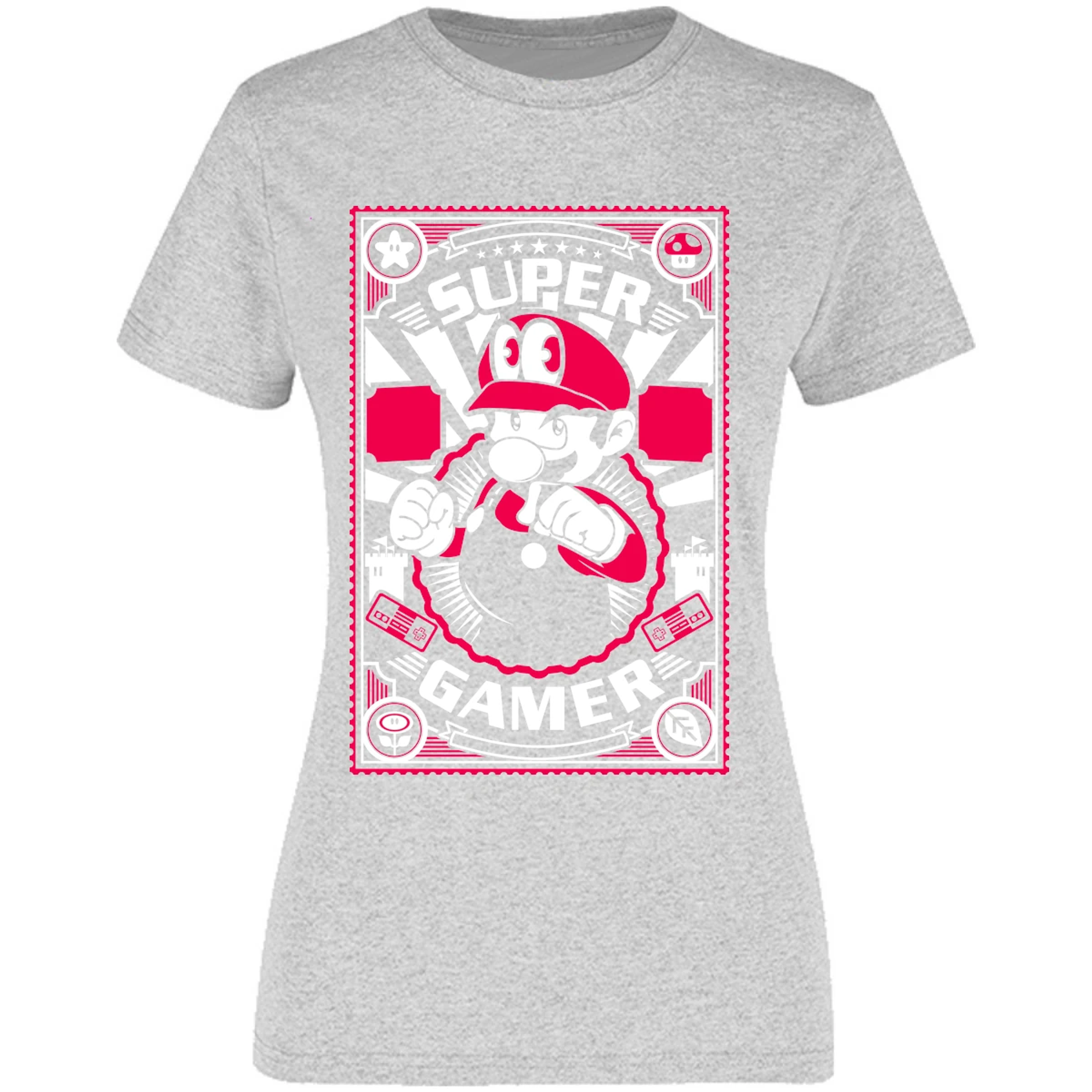 Blusa Mario Bros Mario Gamer Blusa para Mujer 2