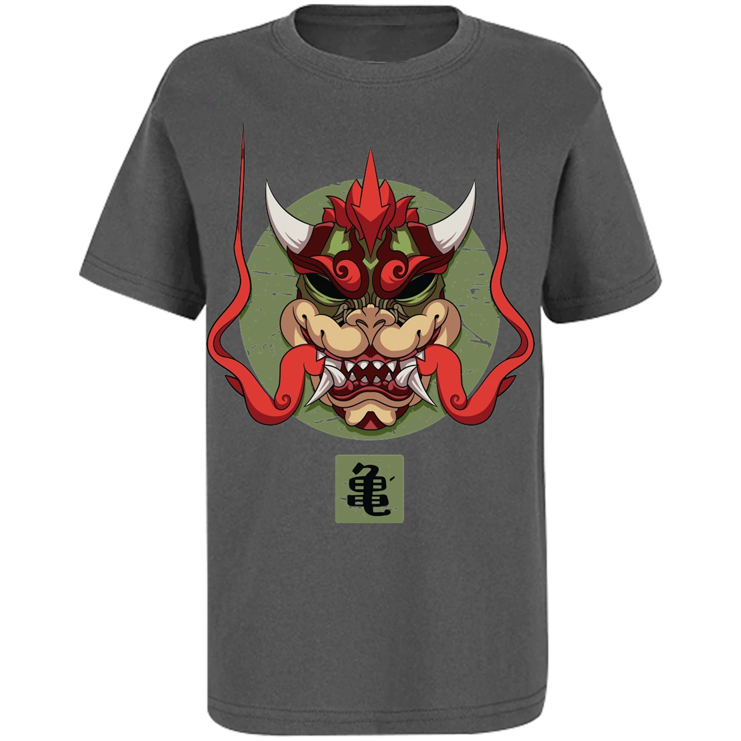 Playera Mario Bros Bowser Samurai para Niño 2