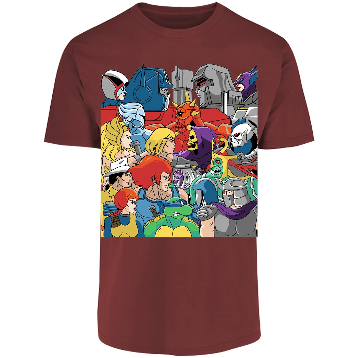 Playera Masters Of The Universe Heroes Y Villanos Retro para Adulto 23