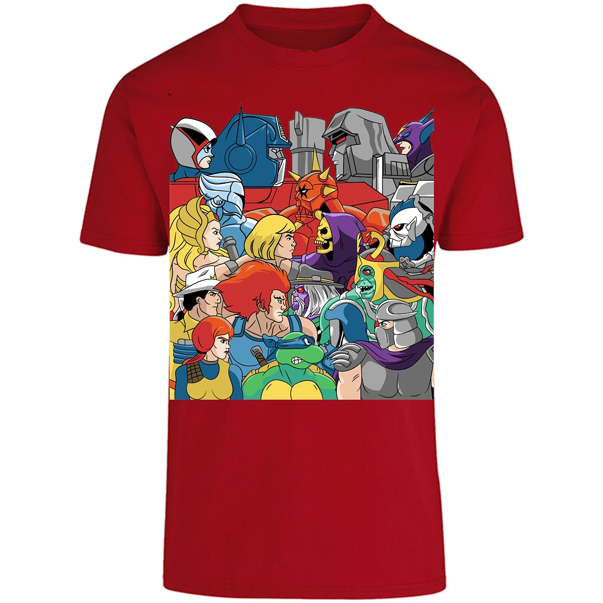 Playera Masters Of The Universe Heroes Y Villanos Retro para Adulto 29