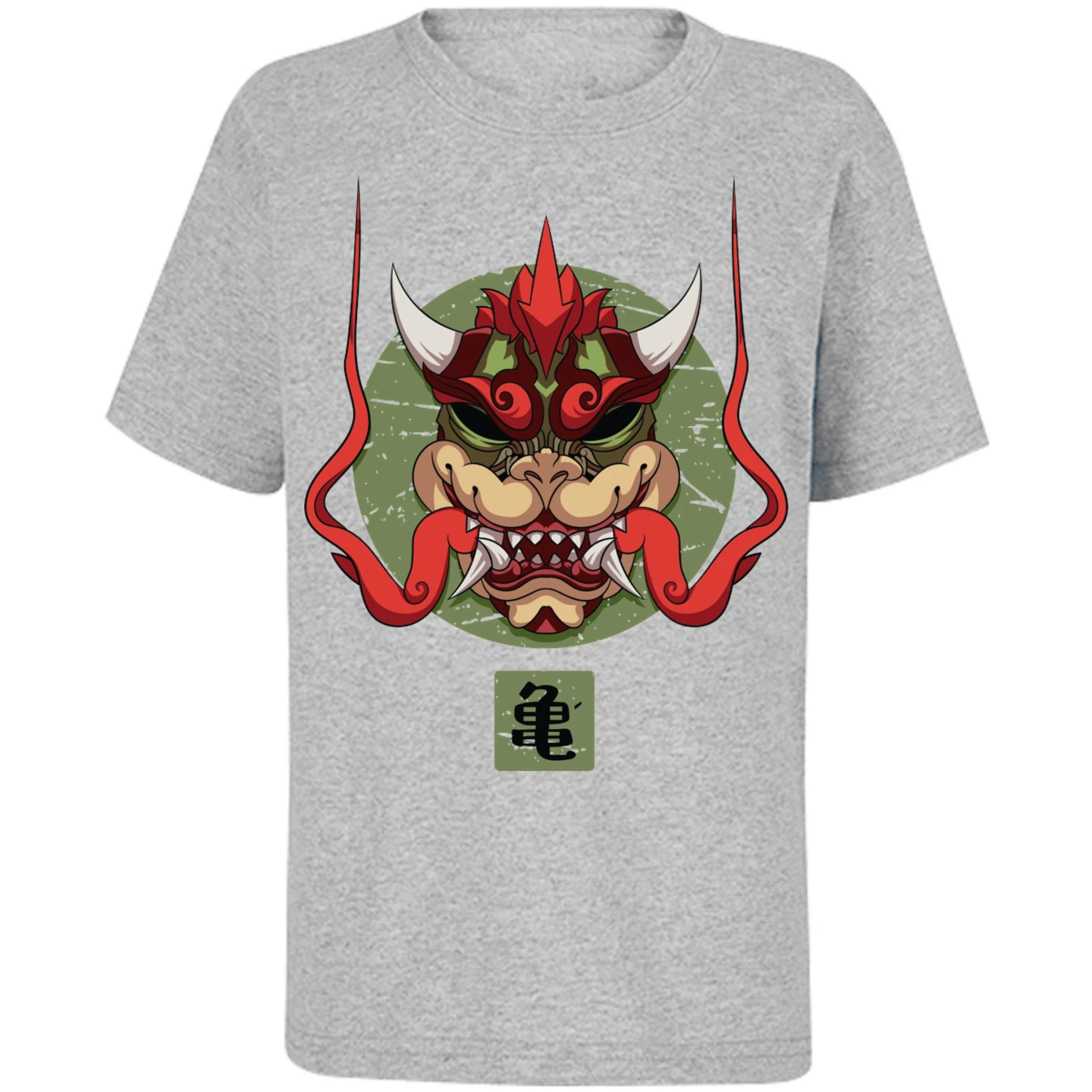 Playera Mario Bros Bowser Samurai para Niño 10