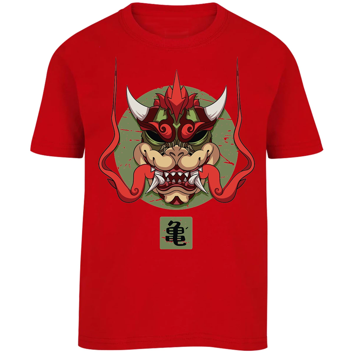 Playera Mario Bros Bowser Samurai para Niño 13