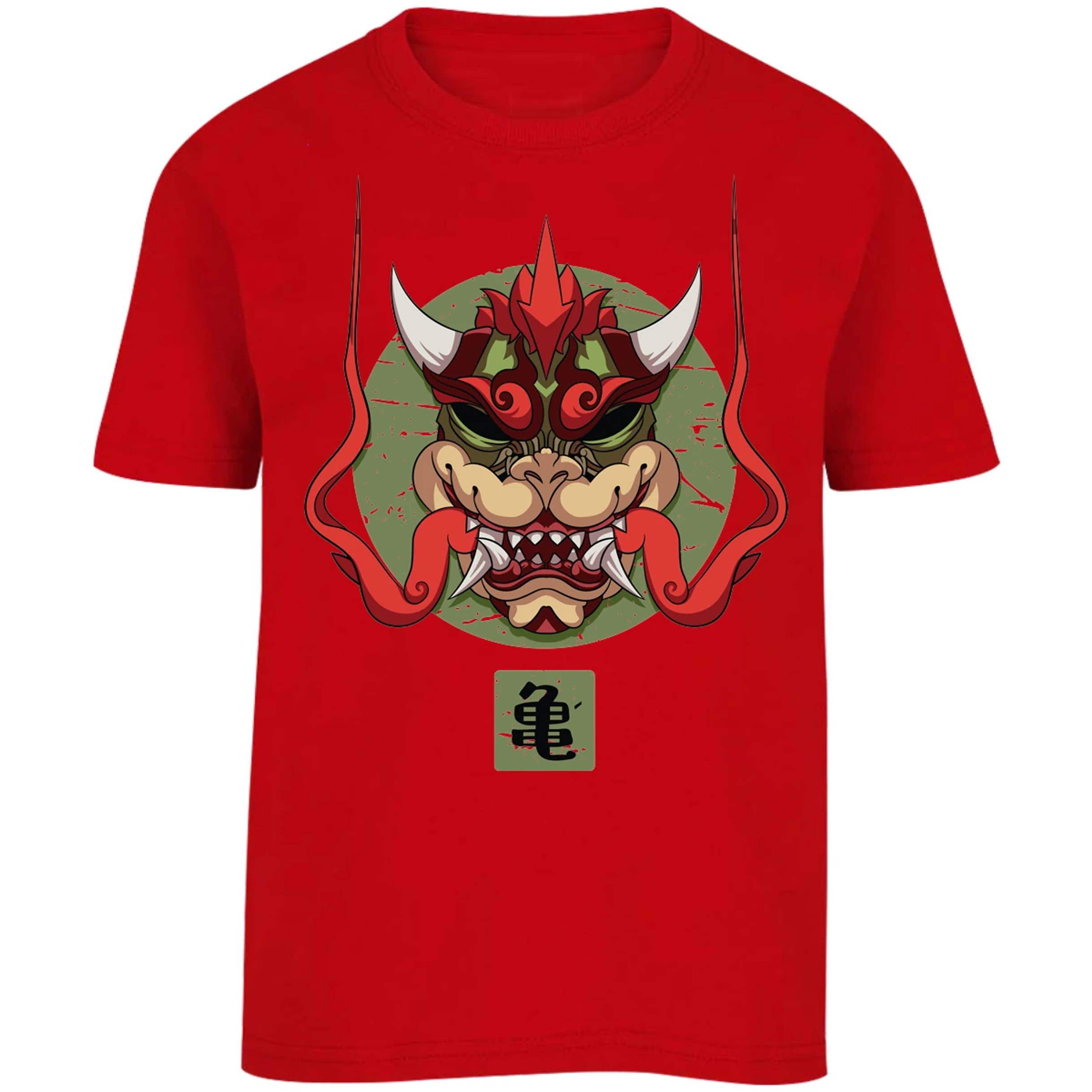 Playera Mario Bros Bowser Samurai para Niño 13