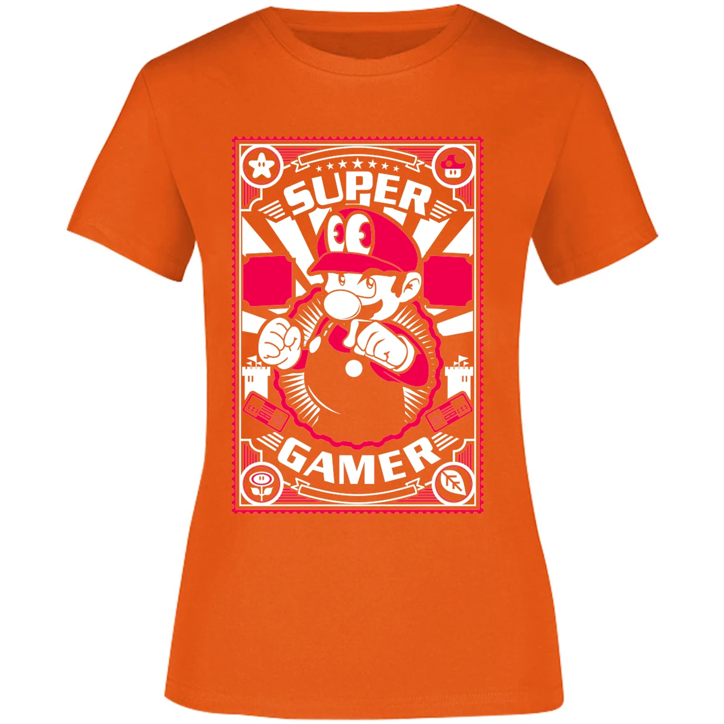 Blusa Mario Bros Mario Gamer Blusa para Mujer 9