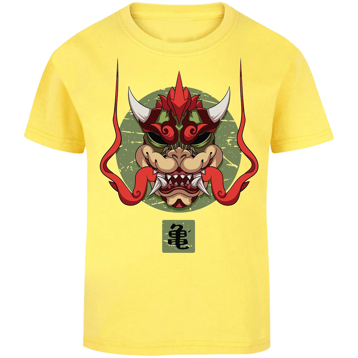 Playera Mario Bros Bowser Samurai para Niño 1