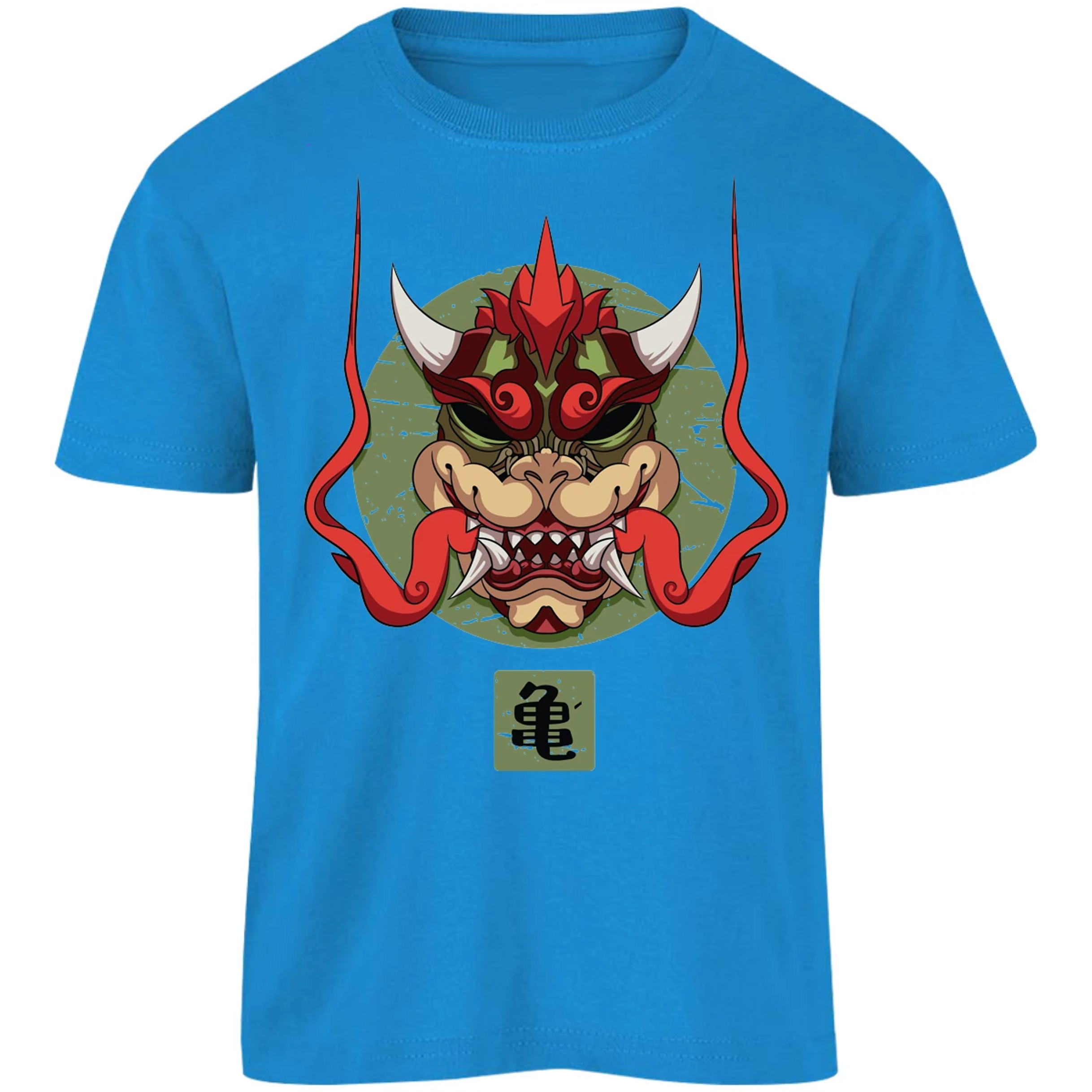 Playera Mario Bros Bowser Samurai para Niño 4