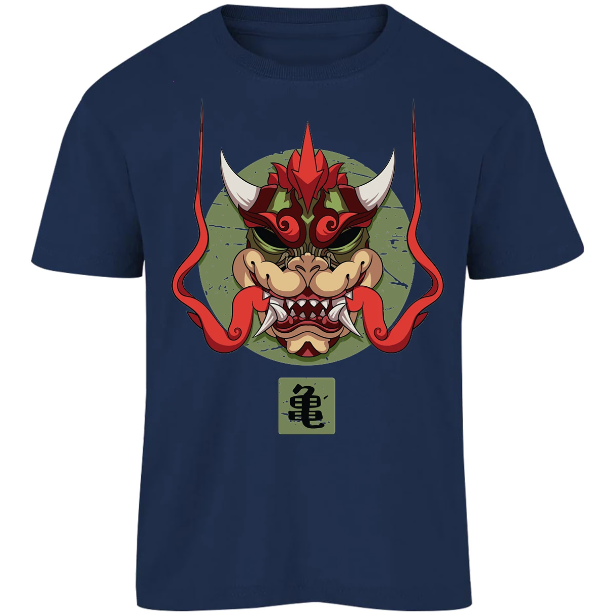 Playera Mario Bros Bowser Samurai para Niño 5