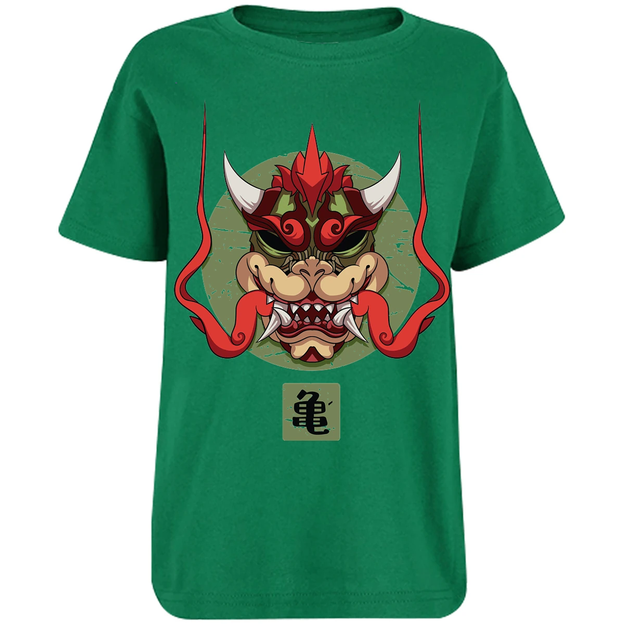 Playera Mario Bros Bowser Samurai para Niño 7