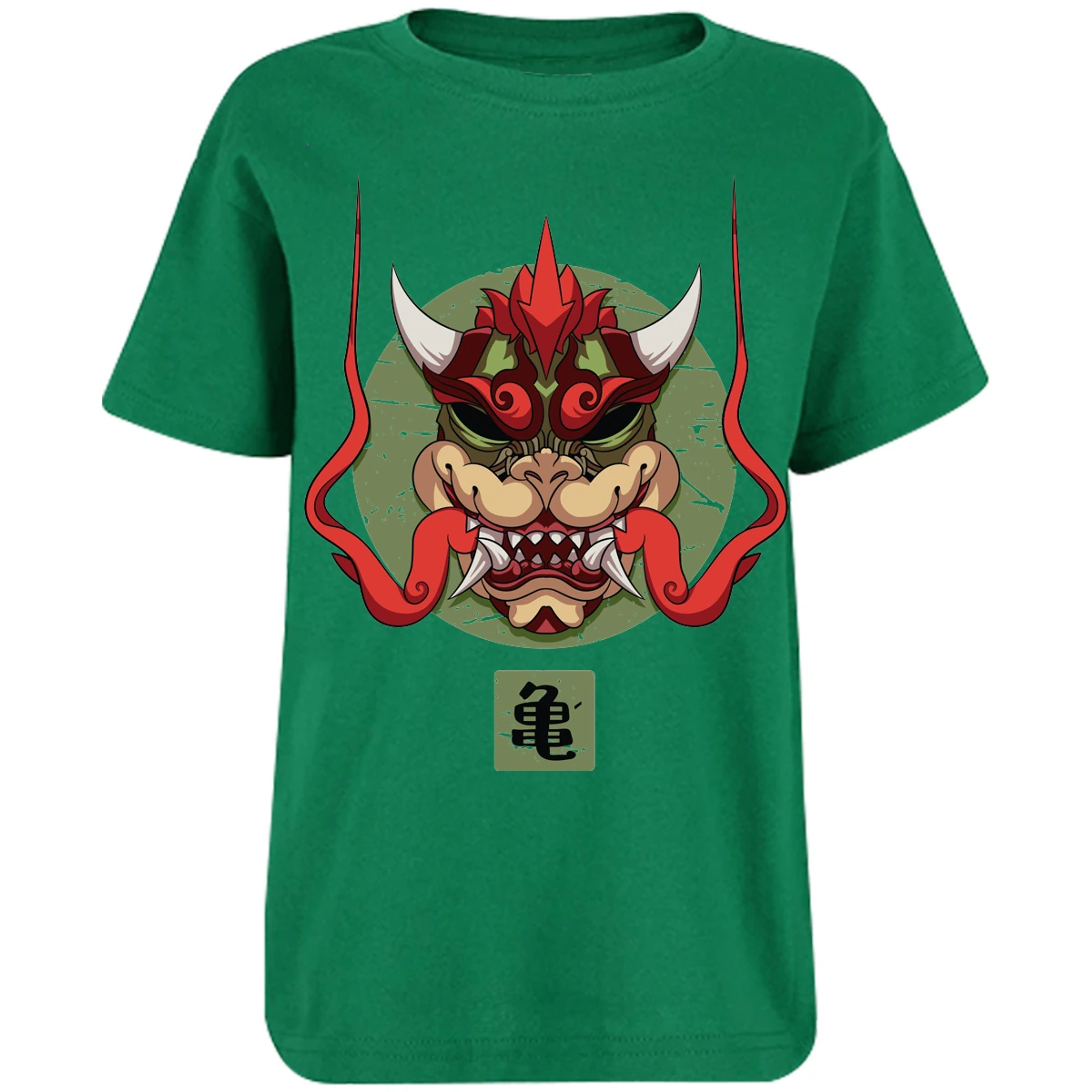 Playera Mario Bros Bowser Samurai para Niño 7