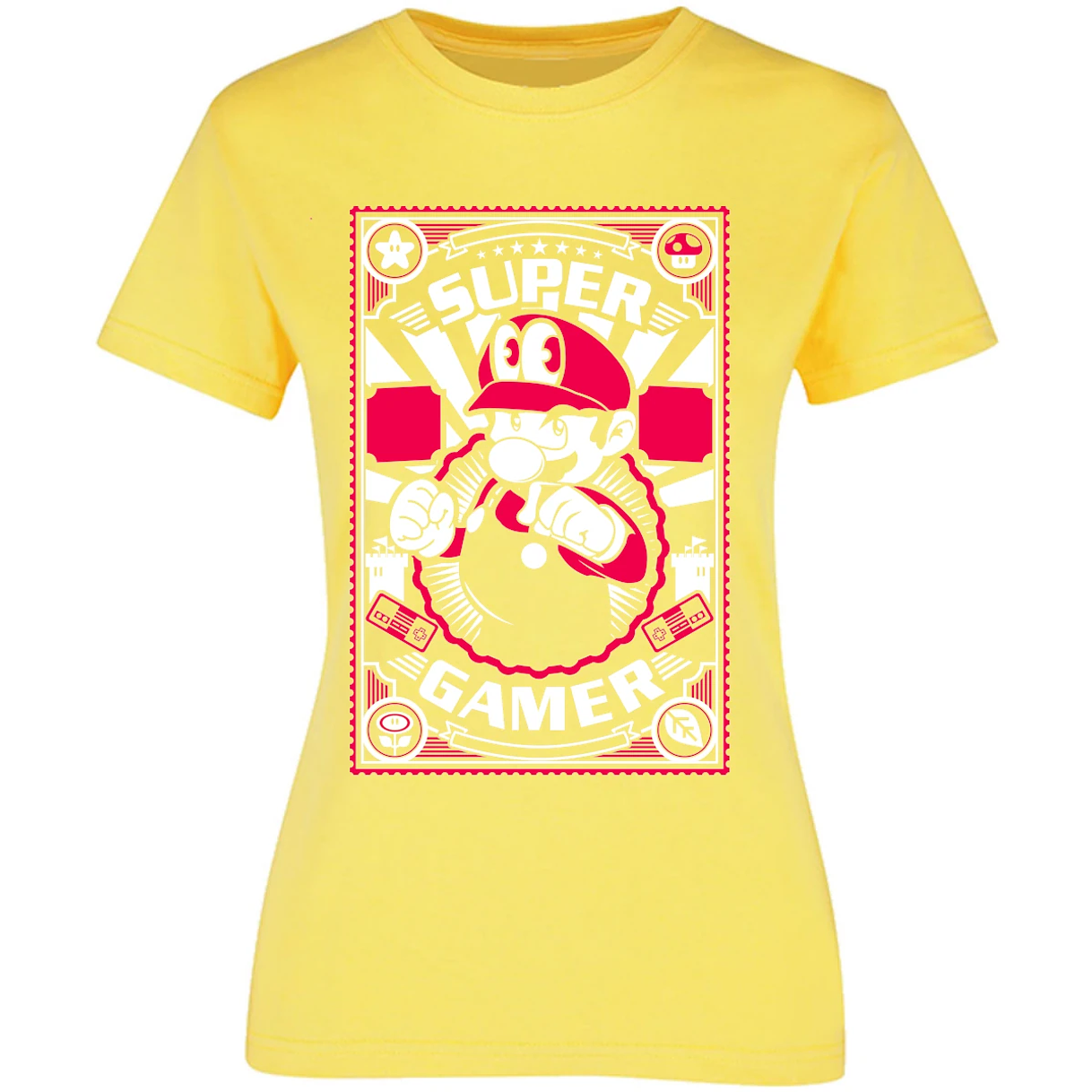 Blusa Mario Bros Mario Gamer Blusa para Mujer 18