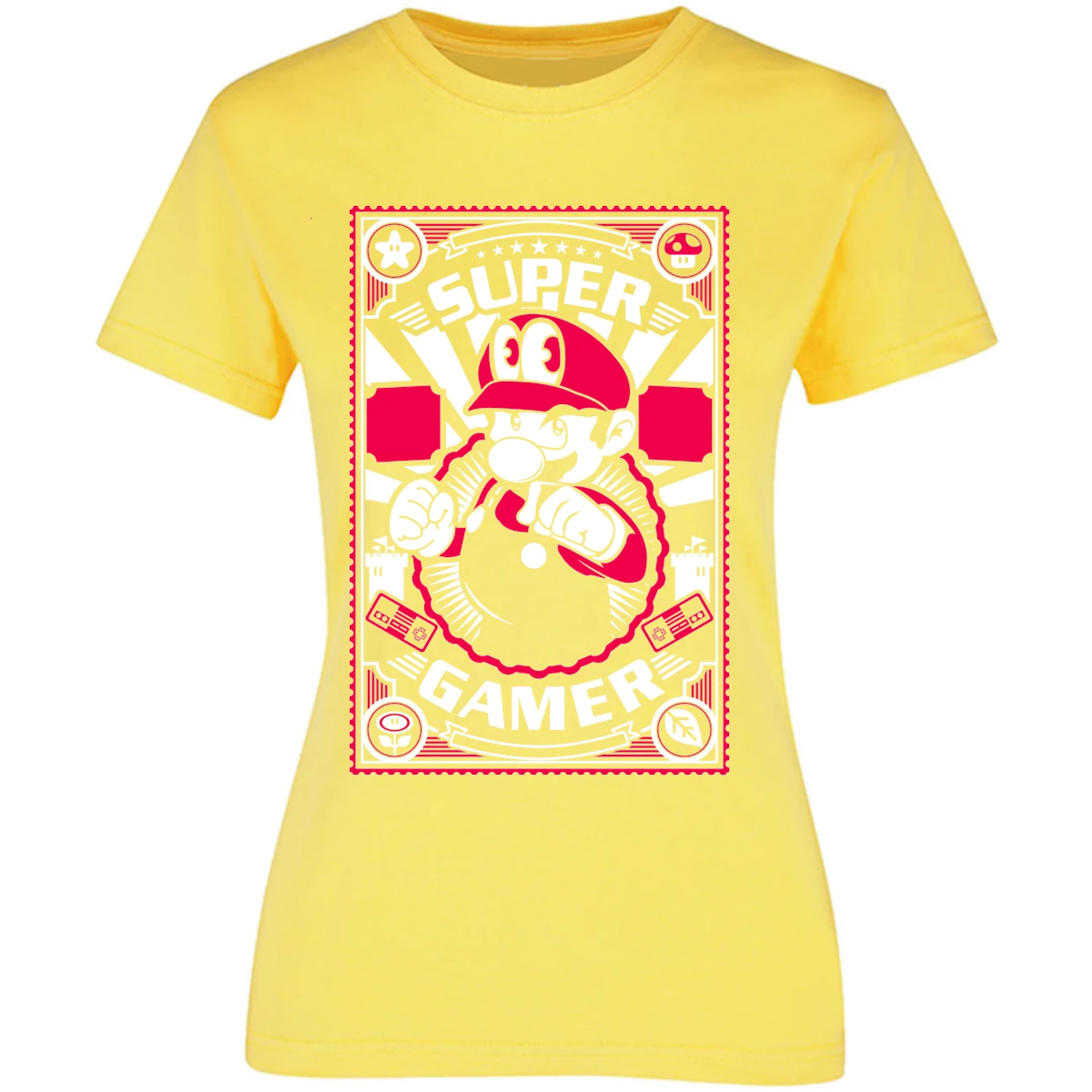 Blusa Mario Bros Mario Gamer Blusa para Mujer 18
