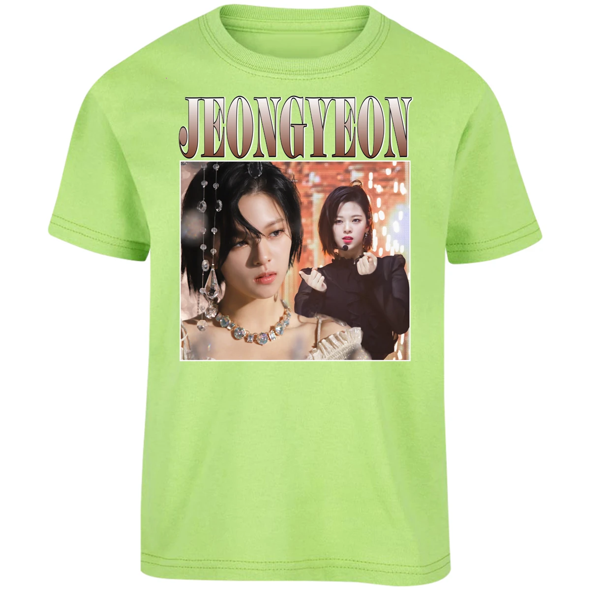 Playera Musica Jeongyeon Sublimation para Niño 10