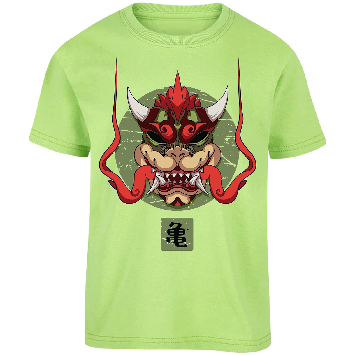 Playera Mario Bros Bowser Samurai para Niño 12