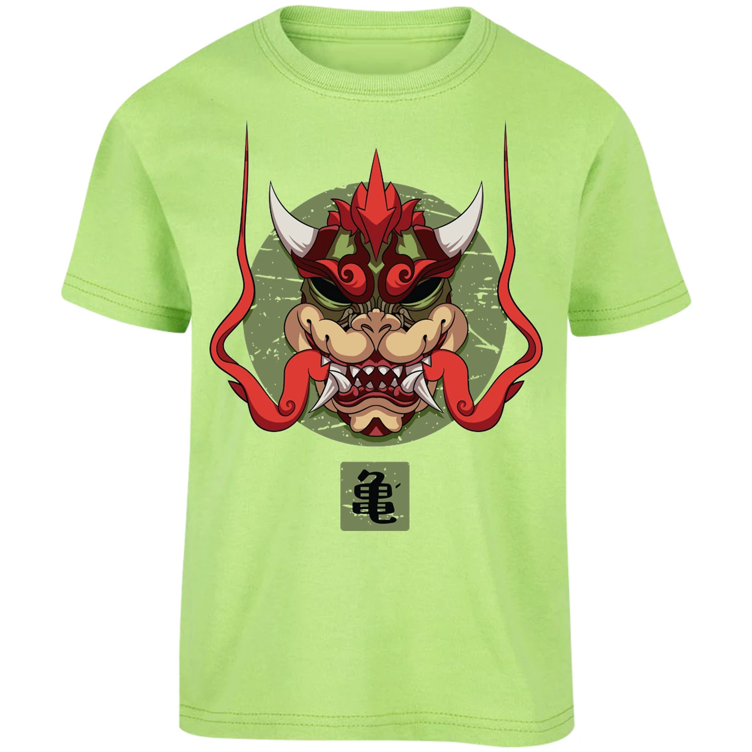 Playera Mario Bros Bowser Samurai para Niño 12