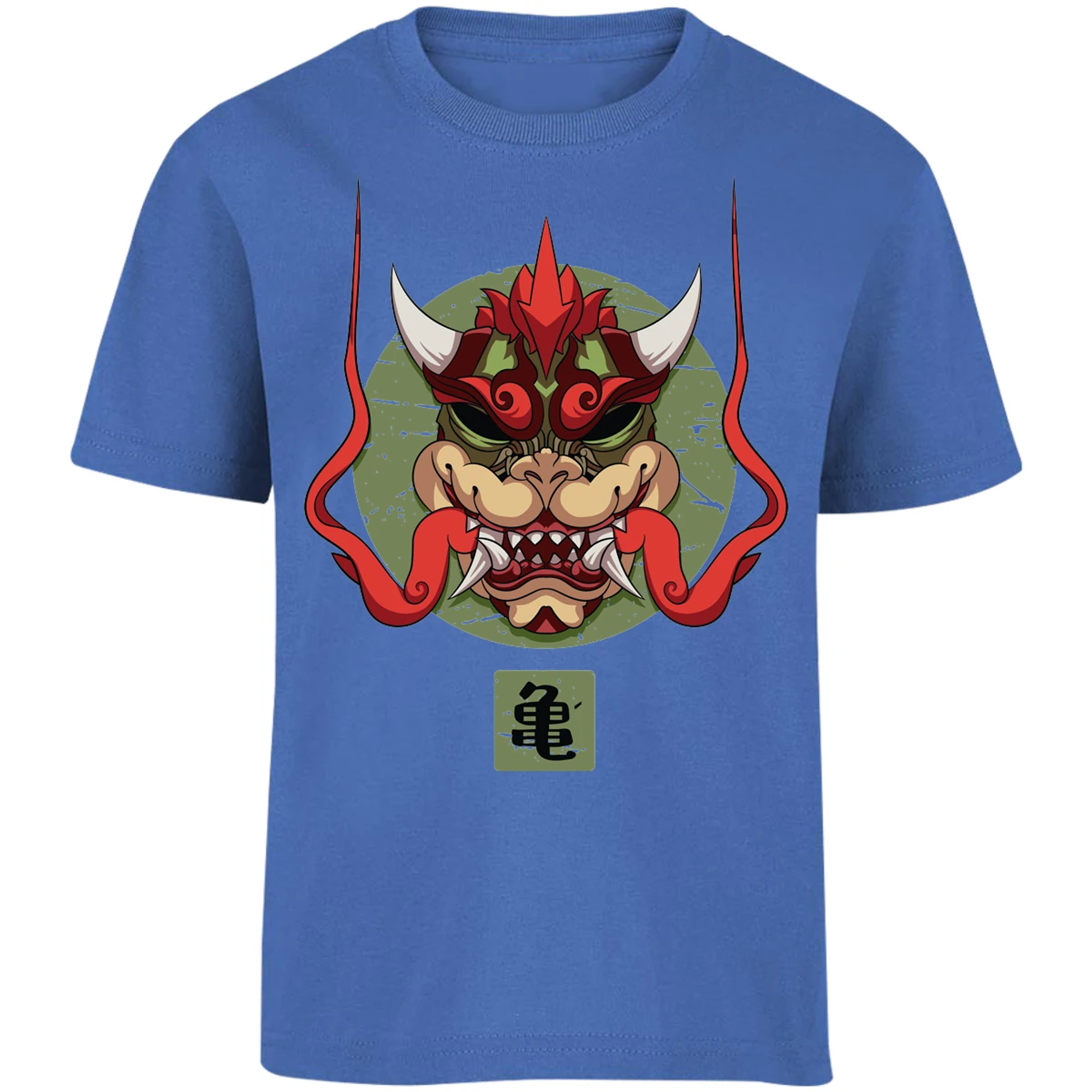 Playera Mario Bros Bowser Samurai para Niño 14