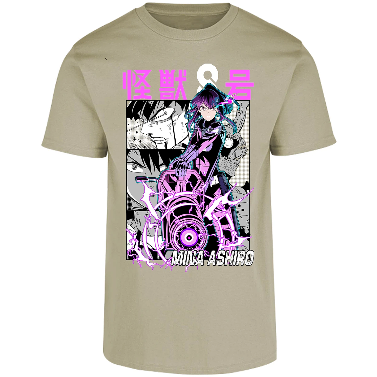 Playera Kaiju 8 Mina Ashiro Anime para Adulto 24