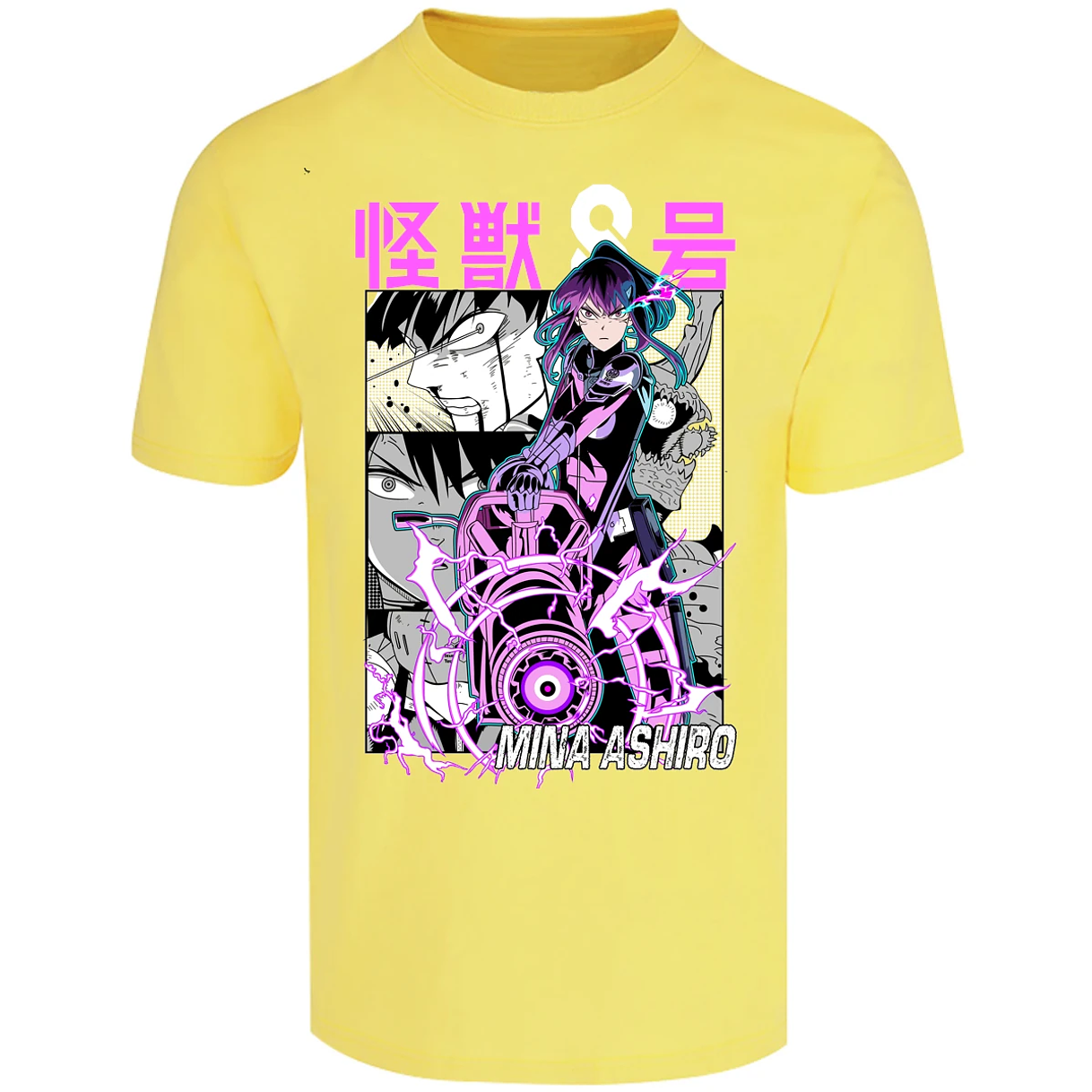 Playera Kaiju 8 Mina Ashiro Anime para Adulto 14